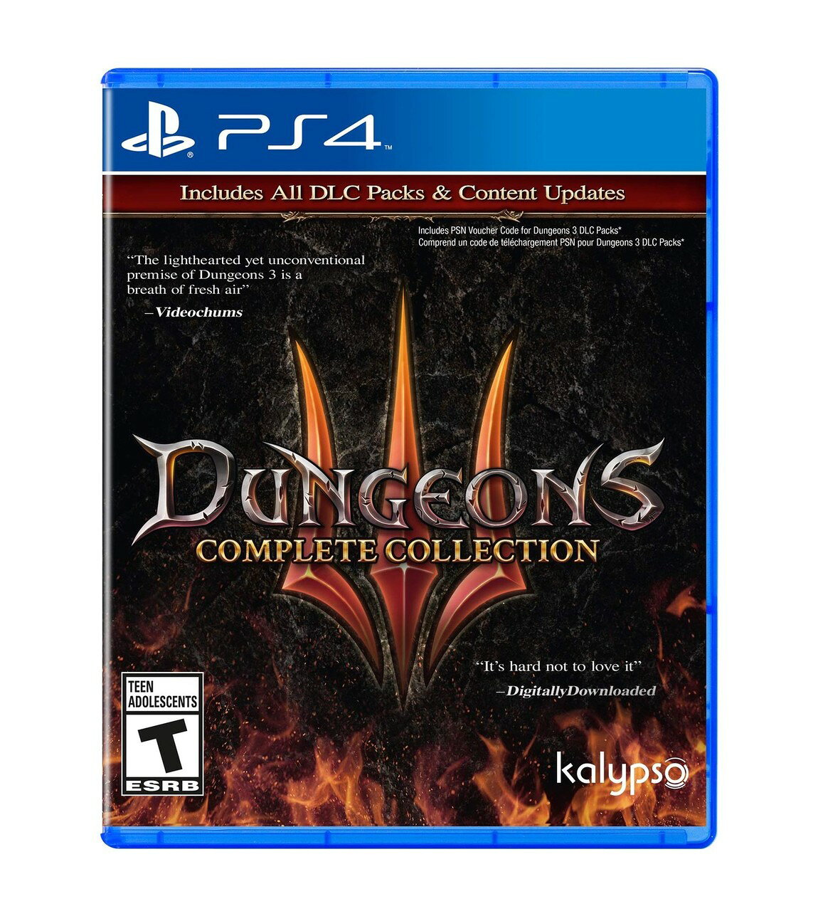 Dungeons 3 Complete Edition - PlayStation 4 北米版 PS4 プレイステーション4 海外版ソフト