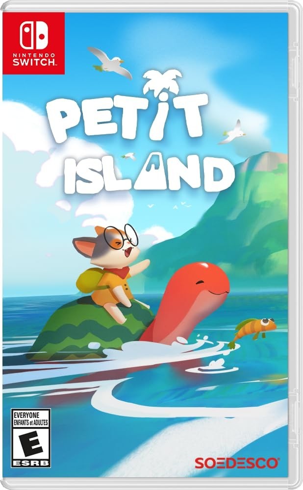 PRODUCT DETAILS 【商品情報】・商品名：Petit Island - Nintendo Switch・対応機種：ニンテンドースイッチ（Switch）・仕様：北米版（NTSC-U/C）・言語：英語【コンディション】・新品未開封の海外直輸入品です。・パッケージに輸送によるスレ・小傷がある場合があります。 ■ 北米版ゲームについてのご注意（必ずお読みください） 【北米版 ゲームについてのご注意】こちらの商品は、北米版（海外仕様）のゲームソフトです。・ニンテンドースイッチ（Switch）本体はリージョンフリーのため、日本国内の本体でもプレイいただけます。・ゲーム内の表示および音声は、基本的に英語です。日本語には対応していない場合があります。・オンライン機能・ダウンロードコンテンツ等は、アカウントの地域により利用できない場合があります。・海外版であることを理由とした返品・交換はお受けできません。 ■ ご注意 ・掲載画像は実物に近い色味になるよう調整しておりますが、ご利用の環境により差異が生じる場合があります。・複数店舗で在庫を共有しているため、ご注文後に在庫切れとなる場合がございます。・海外倉庫からのお取り寄せのため、発送までに数日〜2〜3週間程度かかる場合があります。 ■ 納期についてお届けの目安を必ずご確認ください。 ご注意 海外からの輸入品となります。海外輸送のため、外箱に軽微なスレ等がある場合がございますが、商品本体には影響ございません。 ※在庫状況は仕入先の在庫情報をもとに出来る限り正確に表示しておりますが、取寄せ商品のため、タイミングによりご注文後に欠品・キャンセルとなる場合がございます。