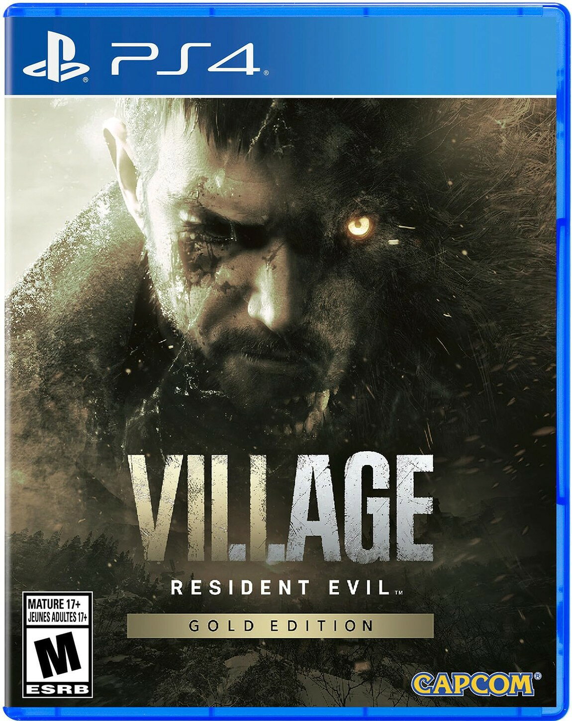 Resident Evil Village Gold ED - PlayStation 4 北米版 PS4 プレイステーション4 海外版ソフト