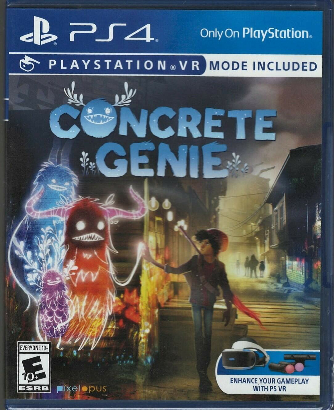 Concrete Genie PS4 (Brand New Factory Sealed US Version) PlayStation 4,PlayStati 北米版 PS4 プレイステーション4 海外版ソフト
