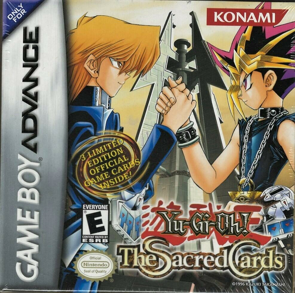 Yu-Gi-Oh: The Sacred Cards - Game Boy Advance 北米版 GBA ゲームボーイアドバンス 海外版ソフト