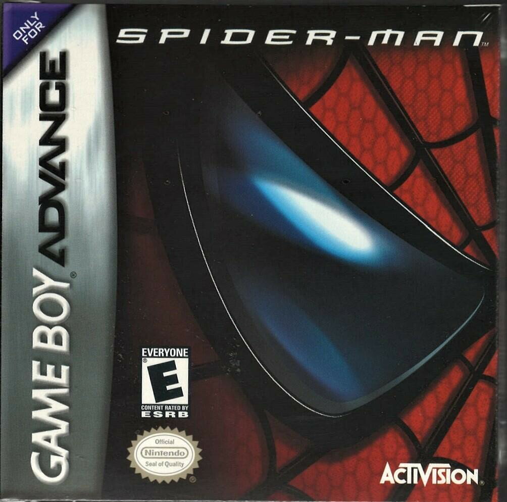 Spider-Man The Movie GBA (Brand New Factory Sealed US Version) Game Boy 北米版 GBA ゲームボーイアドバンス 海外版ソフト