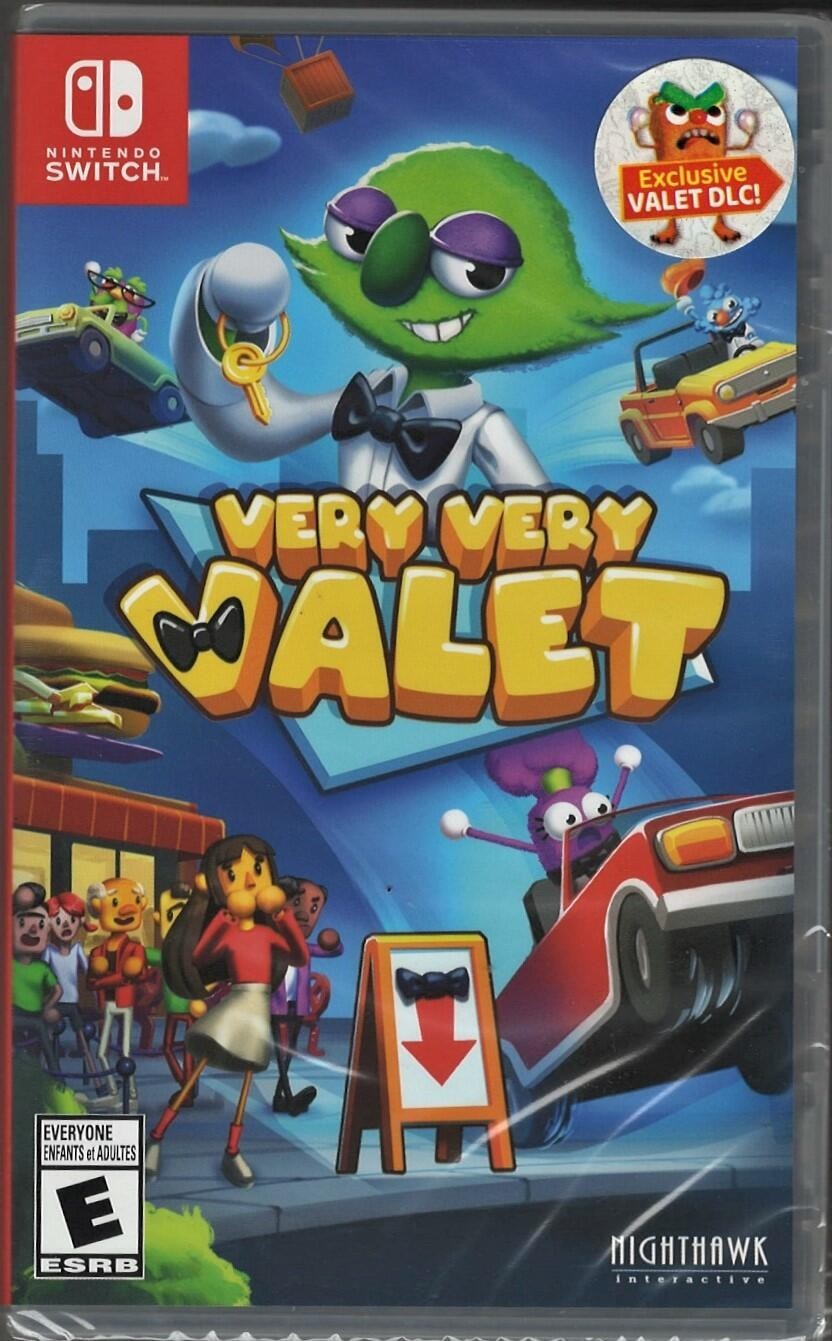 Very Very Valet - Nintendo Switch 北米版 Switch ニンテンドースイッチ 海外版ソフト
