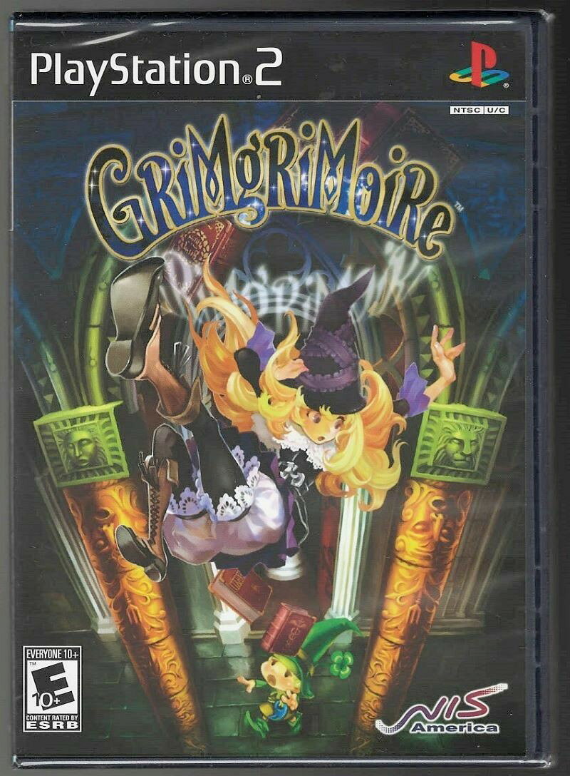 Grim Grimoire PS2 (Brand New Factory Sealed US Version) Playstation 2 北米版 PS2 プレイステーション2 海外版ソフト