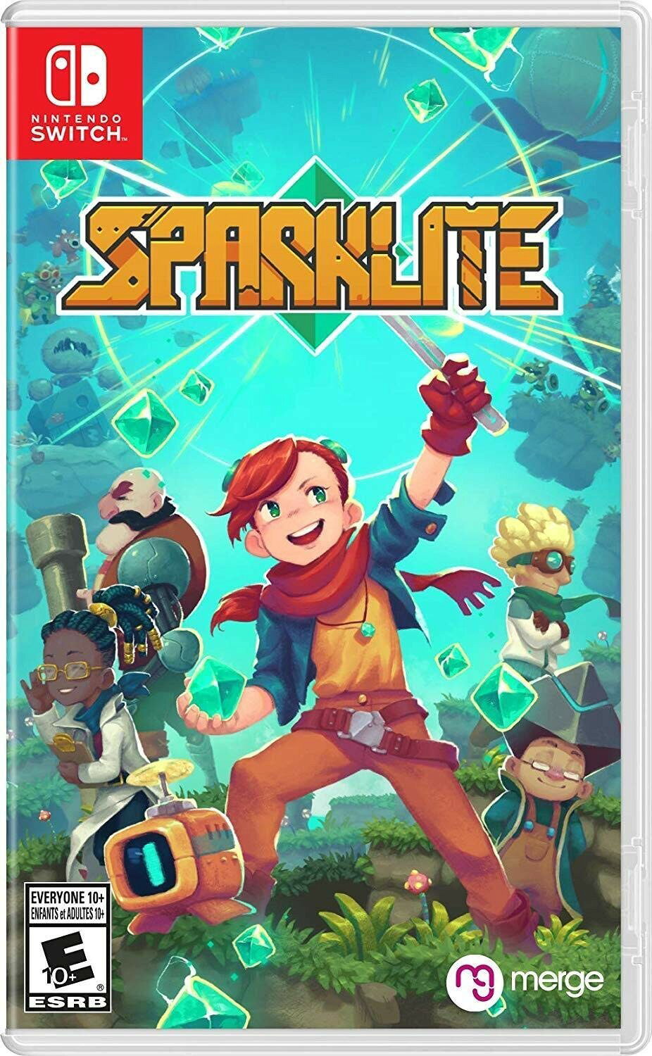PRODUCT DETAILS 【商品情報】・商品名：Sparklite - Nintendo Switch・対応機種：ニンテンドースイッチ（Switch）・仕様：北米版（NTSC-U/C）・言語：英語【コンディション】・新品未開封の海外直輸入品です。・パッケージに輸送によるスレ・小傷がある場合があります。 ■ 北米版ゲームについてのご注意（必ずお読みください） 【北米版 ゲームについてのご注意】こちらの商品は、北米版（海外仕様）のゲームソフトです。・ニンテンドースイッチ（Switch）本体はリージョンフリーのため、日本国内の本体でもプレイいただけます。・ゲーム内の表示および音声は、基本的に英語です。日本語には対応していない場合があります。・オンライン機能・ダウンロードコンテンツ等は、アカウントの地域により利用できない場合があります。・海外版であることを理由とした返品・交換はお受けできません。 ■ ご注意 ・掲載画像は実物に近い色味になるよう調整しておりますが、ご利用の環境により差異が生じる場合があります。・複数店舗で在庫を共有しているため、ご注文後に在庫切れとなる場合がございます。・海外倉庫からのお取り寄せのため、発送までに数日〜2〜3週間程度かかる場合があります。 ■ 納期についてお届けの目安を必ずご確認ください。 ご注意 海外からの輸入品となります。海外輸送のため、外箱に軽微なスレ等がある場合がございますが、商品本体には影響ございません。 ※在庫状況は仕入先の在庫情報をもとに出来る限り正確に表示しておりますが、取寄せ商品のため、タイミングによりご注文後に欠品・キャンセルとなる場合がございます。