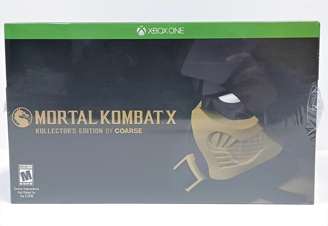 PRODUCT DETAILS 【商品情報】・商品名：Mortal Kombat X Kollector''s Coarse Edition Xbox One, (Brand New Factory Sealed・対応機種：Xbox One（Xbox One）・仕様：北米版（NTSC-U/C）・言語：英語【コンディション】・新品未開封の海外直輸入品です。・パッケージに輸送によるスレ・小傷がある場合があります。 ■ 北米版ゲームについてのご注意（必ずお読みください） 【北米版 ゲームについてのご注意】こちらの商品は、北米版（海外仕様）のゲームソフトです。・Xbox One（Xbox One）本体はリージョンフリーのため、日本国内の本体でもプレイいただけます。・ゲーム内の表示および音声は、基本的に英語です。日本語には対応していない場合があります。・オンライン機能・ダウンロードコンテンツ等は、アカウントの地域により利用できない場合があります。・海外版であることを理由とした返品・交換はお受けできません。 ■ ご注意 ・掲載画像は実物に近い色味になるよう調整しておりますが、ご利用の環境により差異が生じる場合があります。・複数店舗で在庫を共有しているため、ご注文後に在庫切れとなる場合がございます。・海外倉庫からのお取り寄せのため、発送までに数日〜2〜3週間程度かかる場合があります。 ■ 納期についてお届けの目安を必ずご確認ください。 ご注意 海外からの輸入品となります。海外輸送のため、外箱に軽微なスレ等がある場合がございますが、商品本体には影響ございません。 ※在庫状況は仕入先の在庫情報をもとに出来る限り正確に表示しておりますが、取寄せ商品のため、タイミングによりご注文後に欠品・キャンセルとなる場合がございます。