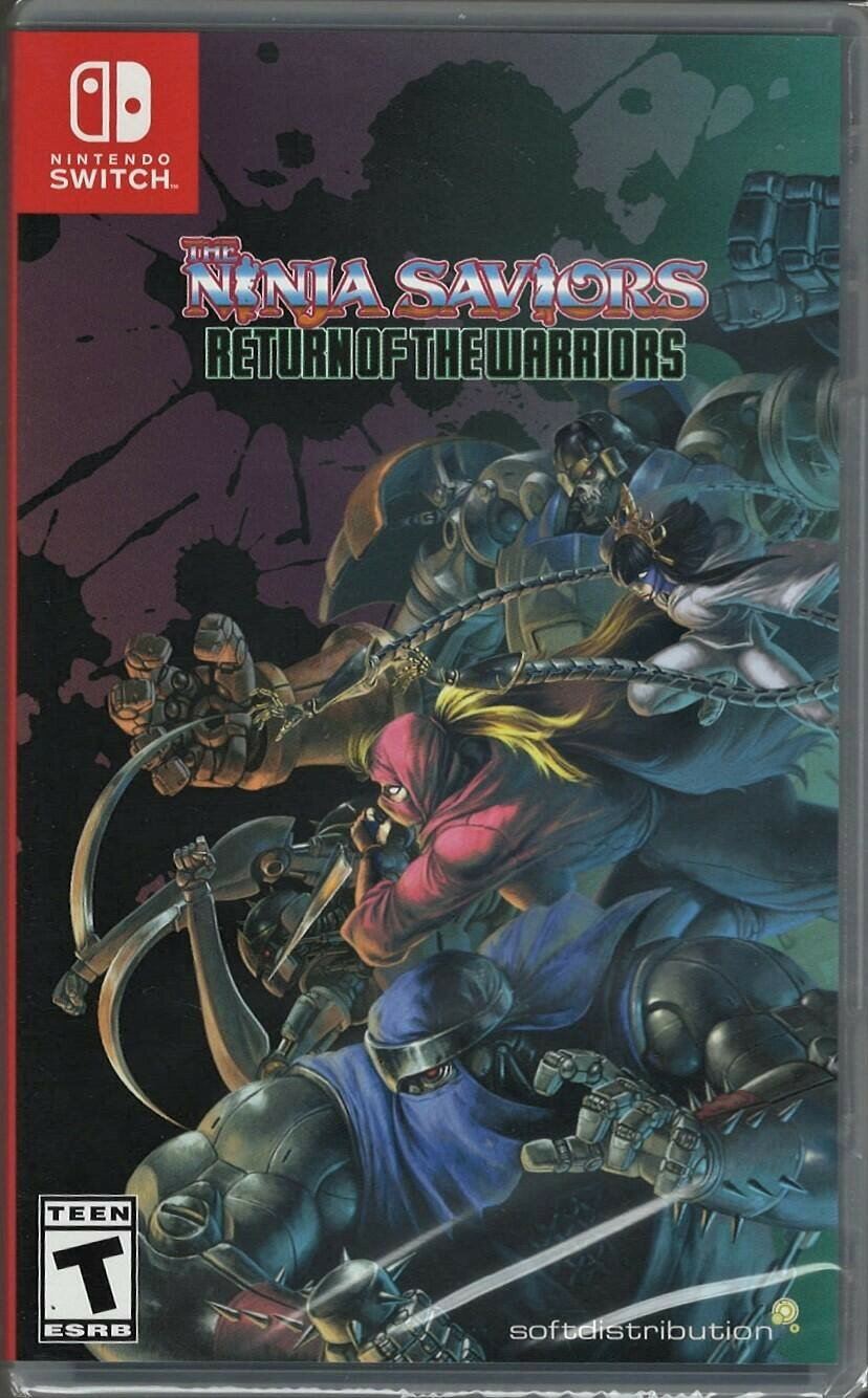 PRODUCT DETAILS 【商品情報】・商品名：The Ninja Saviors: Return of The Warriors - Nintendo Switch・対応機種：ニンテンドースイッチ（Switch）・仕様：北米版（NTSC-U/C）・言語：英語【コンディション】・新品未開封の海外直輸入品です。・パッケージに輸送によるスレ・小傷がある場合があります。 ■ 北米版ゲームについてのご注意（必ずお読みください） 【北米版 ゲームについてのご注意】こちらの商品は、北米版（海外仕様）のゲームソフトです。・ニンテンドースイッチ（Switch）本体はリージョンフリーのため、日本国内の本体でもプレイいただけます。・ゲーム内の表示および音声は、基本的に英語です。日本語には対応していない場合があります。・オンライン機能・ダウンロードコンテンツ等は、アカウントの地域により利用できない場合があります。・海外版であることを理由とした返品・交換はお受けできません。 ■ ご注意 ・掲載画像は実物に近い色味になるよう調整しておりますが、ご利用の環境により差異が生じる場合があります。・複数店舗で在庫を共有しているため、ご注文後に在庫切れとなる場合がございます。・海外倉庫からのお取り寄せのため、発送までに数日〜2〜3週間程度かかる場合があります。 ■ 納期についてお届けの目安を必ずご確認ください。 ご注意 海外からの輸入品となります。海外輸送のため、外箱に軽微なスレ等がある場合がございますが、商品本体には影響ございません。 ※在庫状況は仕入先の在庫情報をもとに出来る限り正確に表示しておりますが、取寄せ商品のため、タイミングによりご注文後に欠品・キャンセルとなる場合がございます。