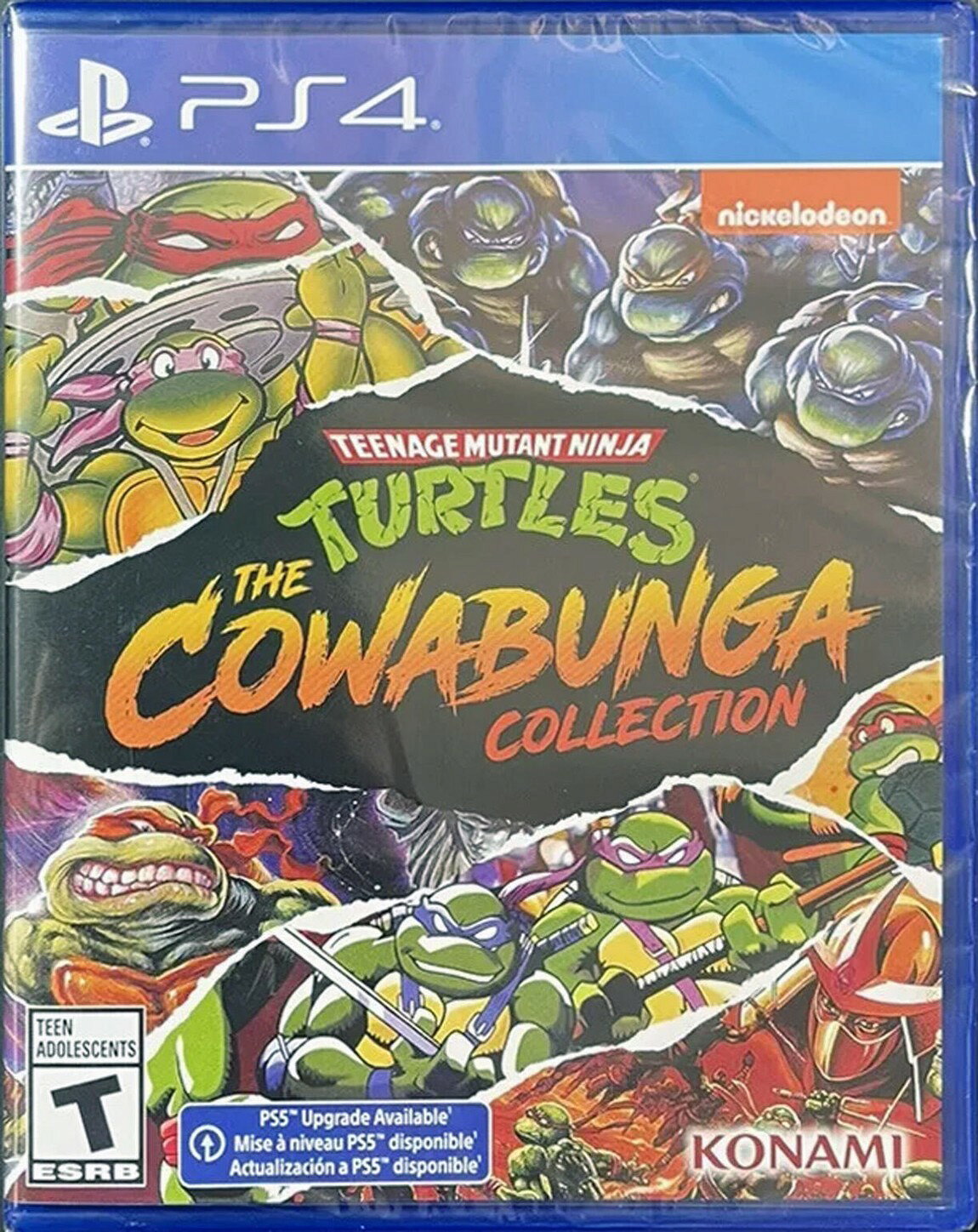 Teenage Mutant Ninja Turtles Cowabunga Collection - PlayStation 4 北米版 PS4 プレイステーション4 海外版ソフト