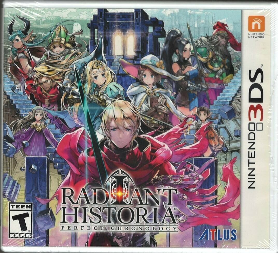 Radiant Historia: Perfect Chronology - Nintendo 3DS 北米版 3DS ニンテンドー3DS 海外版ソフト