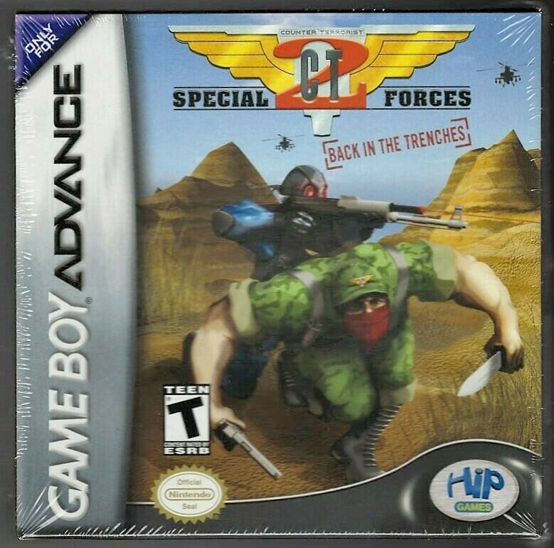 CT Special Forces 2 Back in the Trenches GBA (Brand New Factory Sealed US Versio 北米版 GBA ゲームボーイアドバンス 海外版ソフト