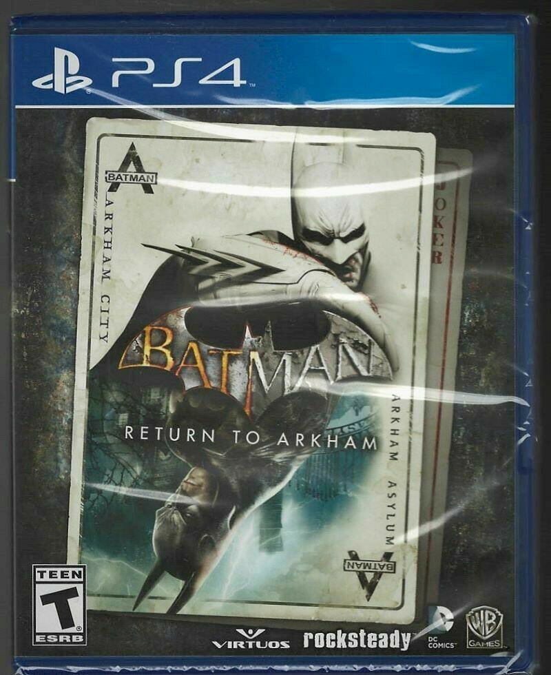 PRODUCT DETAILS 【商品情報】・商品名：Batman: Return to Arkham HD Collection - PlayStation 4・対応機種：プレイステーション4（PS4）・仕様：北米版（NTSC-U/C）・言語：英語【コンディション】・新品未開封の海外直輸入品です。・パッケージに輸送によるスレ・小傷がある場合があります。 ■ 北米版ゲームについてのご注意（必ずお読みください） 【北米版 ゲームについてのご注意】こちらの商品は、北米版（海外仕様）のゲームソフトです。・プレイステーション4（PS4）本体はリージョンフリーのため、日本国内の本体でもプレイいただけます。・ゲーム内の表示および音声は、基本的に英語です。日本語には対応していない場合があります。・オンライン機能・ダウンロードコンテンツ等は、アカウントの地域により利用できない場合があります。・海外版であることを理由とした返品・交換はお受けできません。 ■ ご注意 ・掲載画像は実物に近い色味になるよう調整しておりますが、ご利用の環境により差異が生じる場合があります。・複数店舗で在庫を共有しているため、ご注文後に在庫切れとなる場合がございます。・海外倉庫からのお取り寄せのため、発送までに数日〜2〜3週間程度かかる場合があります。 ■ 納期についてお届けの目安を必ずご確認ください。 ご注意 海外からの輸入品となります。海外輸送のため、外箱に軽微なスレ等がある場合がございますが、商品本体には影響ございません。 ※在庫状況は仕入先の在庫情報をもとに出来る限り正確に表示しておりますが、取寄せ商品のため、タイミングによりご注文後に欠品・キャンセルとなる場合がございます。