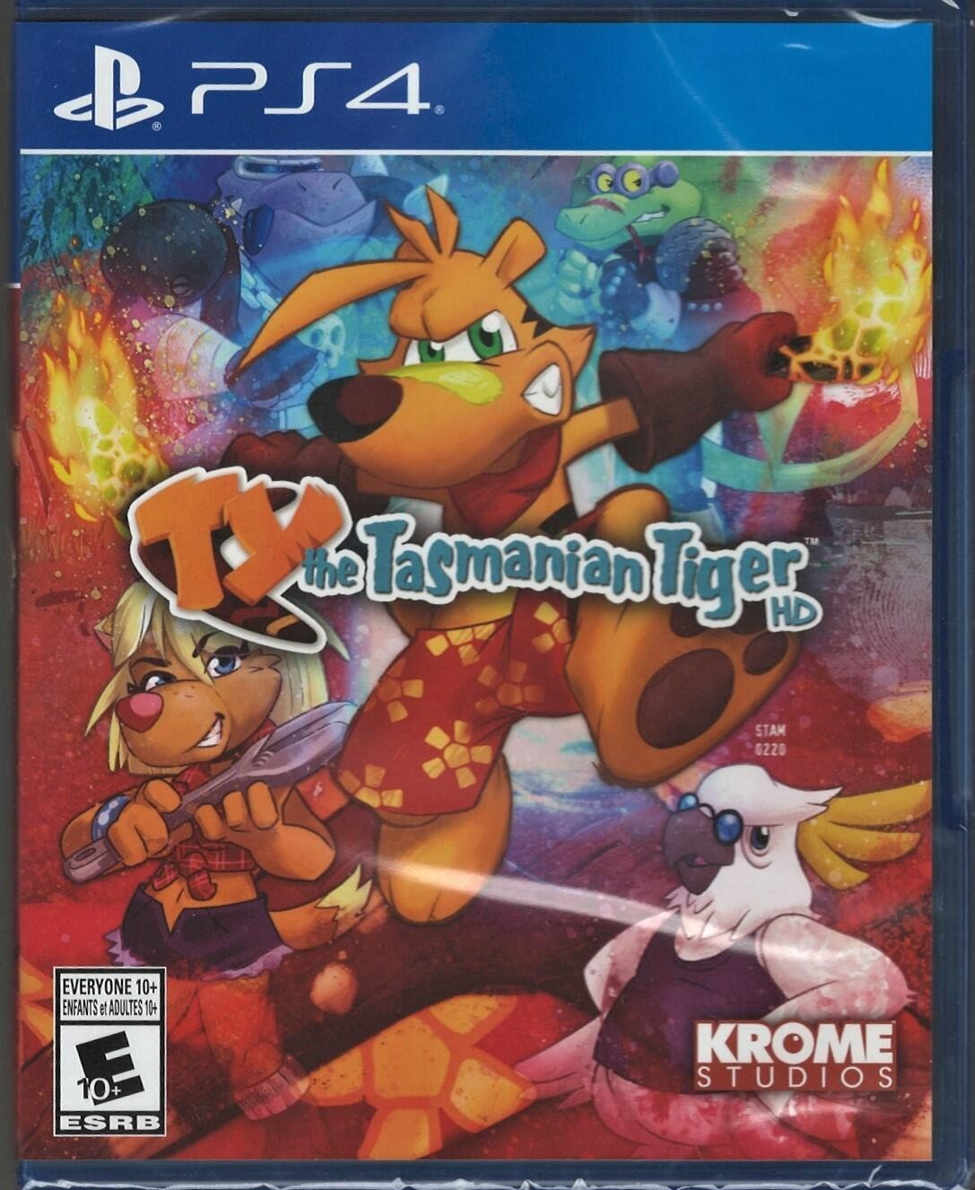 PRODUCT DETAILS 【商品情報】・商品名：Ty The Tasmanian Tiger HD PS4 (Brand New Factory Sealed US Version) PlayStation・対応機種：プレイステーション4（PS4）・仕様：北米版（NTSC-U/C）・言語：英語【コンディション】・新品未開封の海外直輸入品です。・パッケージに輸送によるスレ・小傷がある場合があります。 ■ 北米版ゲームについてのご注意（必ずお読みください） 【北米版 ゲームについてのご注意】こちらの商品は、北米版（海外仕様）のゲームソフトです。・プレイステーション4（PS4）本体はリージョンフリーのため、日本国内の本体でもプレイいただけます。・ゲーム内の表示および音声は、基本的に英語です。日本語には対応していない場合があります。・オンライン機能・ダウンロードコンテンツ等は、アカウントの地域により利用できない場合があります。・海外版であることを理由とした返品・交換はお受けできません。 ■ ご注意 ・掲載画像は実物に近い色味になるよう調整しておりますが、ご利用の環境により差異が生じる場合があります。・複数店舗で在庫を共有しているため、ご注文後に在庫切れとなる場合がございます。・海外倉庫からのお取り寄せのため、発送までに数日〜2〜3週間程度かかる場合があります。 ■ 納期についてお届けの目安を必ずご確認ください。 ご注意 海外からの輸入品となります。海外輸送のため、外箱に軽微なスレ等がある場合がございますが、商品本体には影響ございません。 ※在庫状況は仕入先の在庫情報をもとに出来る限り正確に表示しておりますが、取寄せ商品のため、タイミングによりご注文後に欠品・キャンセルとなる場合がございます。
