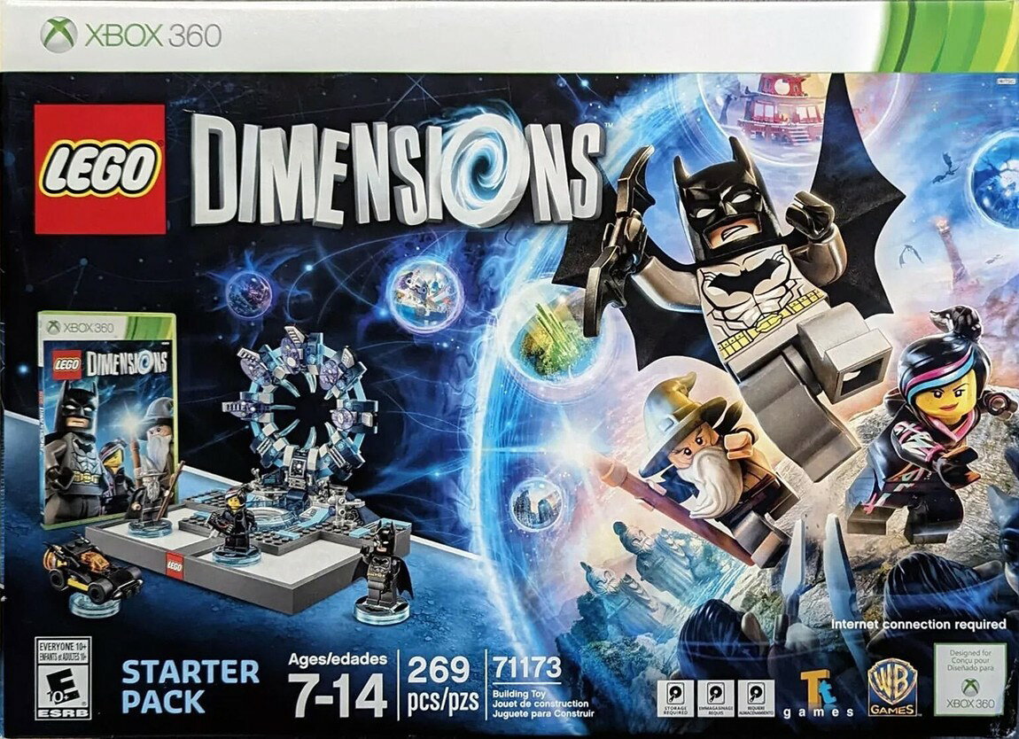 LEGO Dimensions Starter Pack Xbox 360 (Brand New Factory Sealed US Version) Xbox 北米版 Xbox 360 Xbox360 海外版ソフト