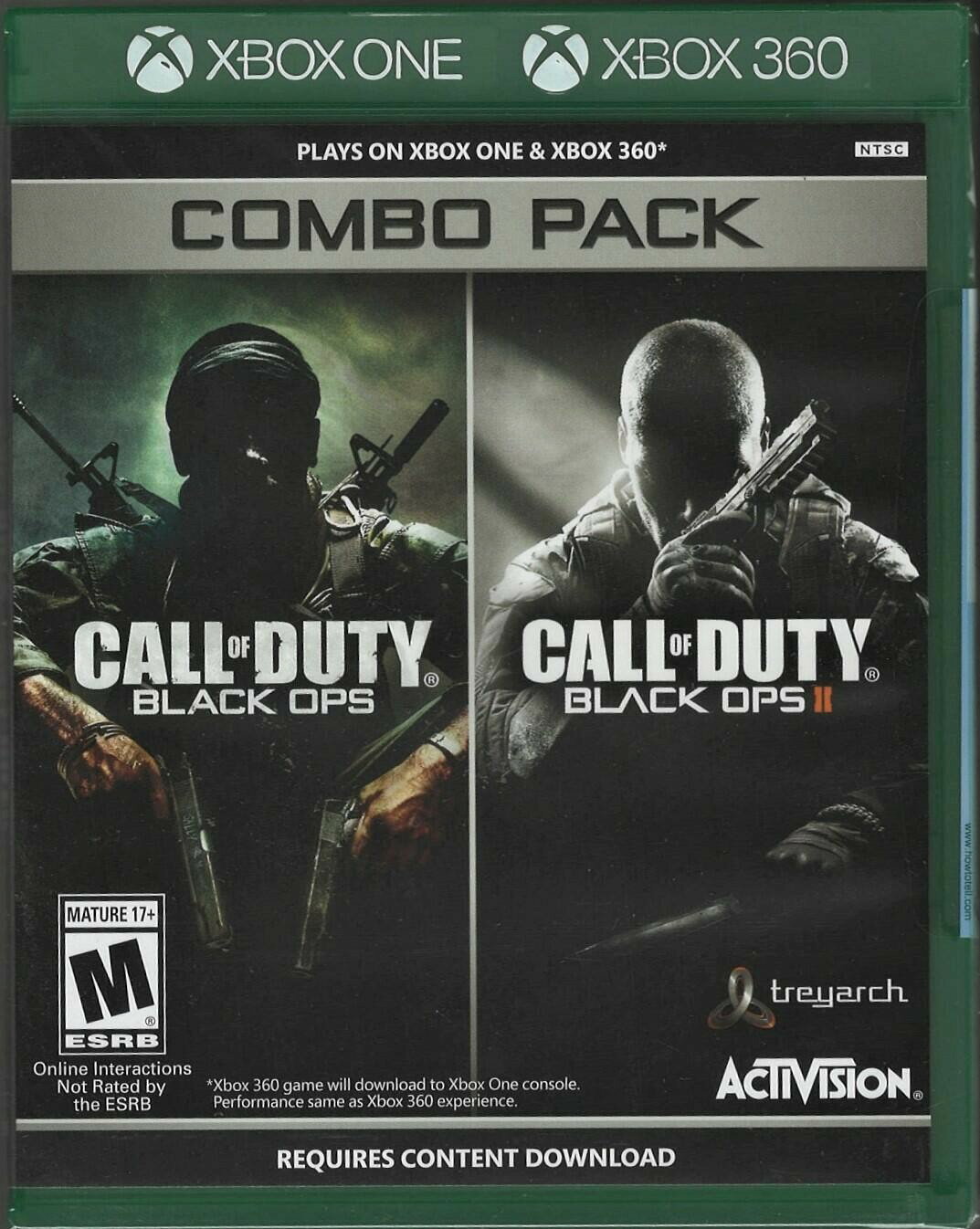 Call of Duty: Black Ops 1 & 2 Combo Pack - Xbox 360/Xbox One 北米版 Xbox One Xbox One 海外版ソフト