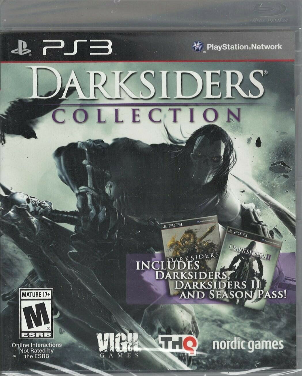PRODUCT DETAILS 【商品情報】・商品名：Darksiders: Collection - PlayStation 3・対応機種：プレイステーション3（PS3）・仕様：北米版（NTSC-U/C）・言語：英語【コンディション】・新品未開封の海外直輸入品です。・パッケージに輸送によるスレ・小傷がある場合があります。 ■ 北米版ゲームについてのご注意（必ずお読みください） 【北米版 ゲームについてのご注意】こちらの商品は、北米版（海外仕様）のゲームソフトです。・プレイステーション3（PS3）本体はリージョンフリーのため、日本国内の本体でもプレイいただけます。・ゲーム内の表示および音声は、基本的に英語です。日本語には対応していない場合があります。・オンライン機能・ダウンロードコンテンツ等は、アカウントの地域により利用できない場合があります。・海外版であることを理由とした返品・交換はお受けできません。 ■ ご注意 ・掲載画像は実物に近い色味になるよう調整しておりますが、ご利用の環境により差異が生じる場合があります。・複数店舗で在庫を共有しているため、ご注文後に在庫切れとなる場合がございます。・海外倉庫からのお取り寄せのため、発送までに数日〜2〜3週間程度かかる場合があります。 ■ 納期についてお届けの目安を必ずご確認ください。 ご注意 海外からの輸入品となります。海外輸送のため、外箱に軽微なスレ等がある場合がございますが、商品本体には影響ございません。 ※在庫状況は仕入先の在庫情報をもとに出来る限り正確に表示しておりますが、取寄せ商品のため、タイミングによりご注文後に欠品・キャンセルとなる場合がございます。
