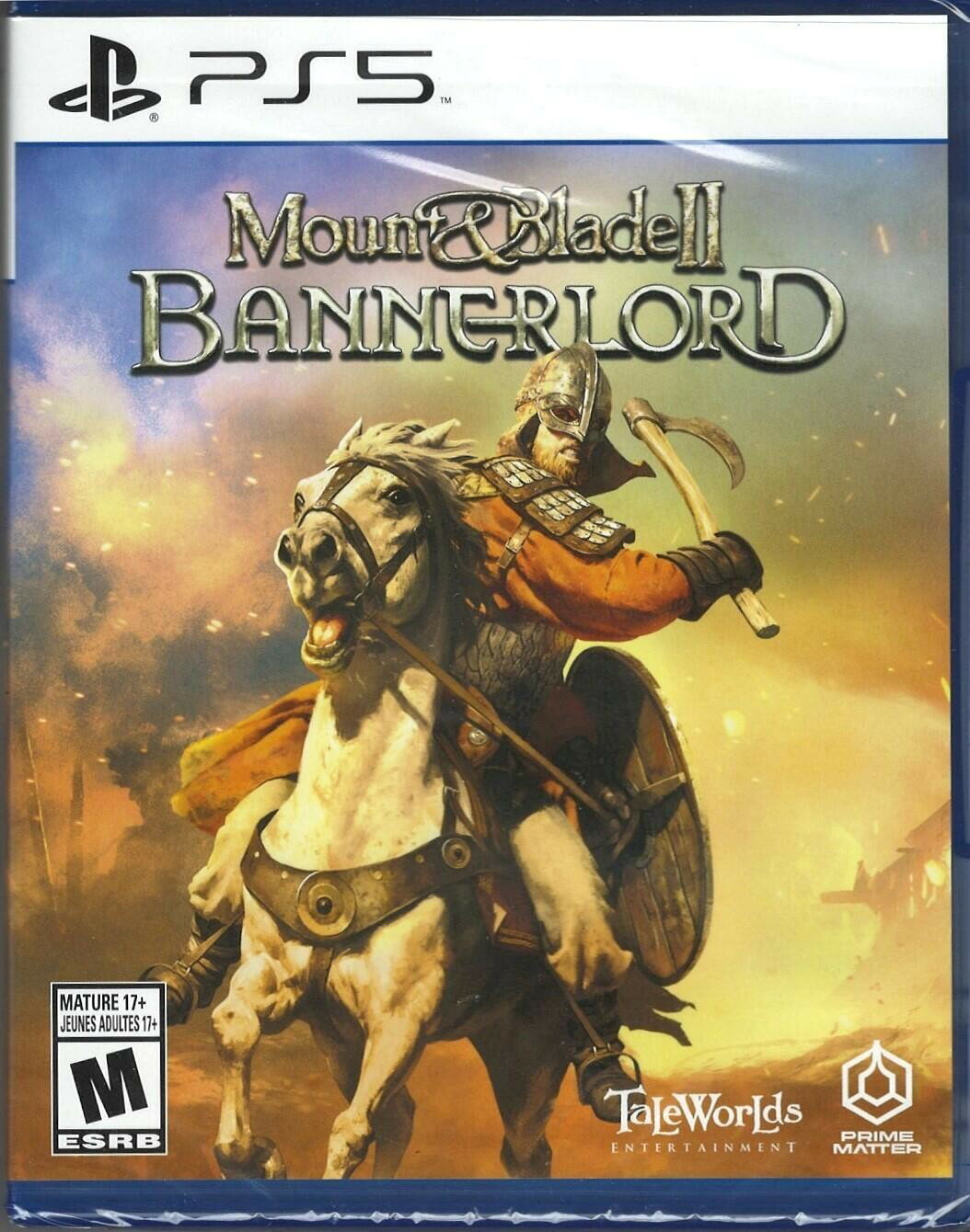 Mount & Blade 2: Bannerlord - PlayStation 5 北米版 PS5 プレイステーション5 海外版ソフト