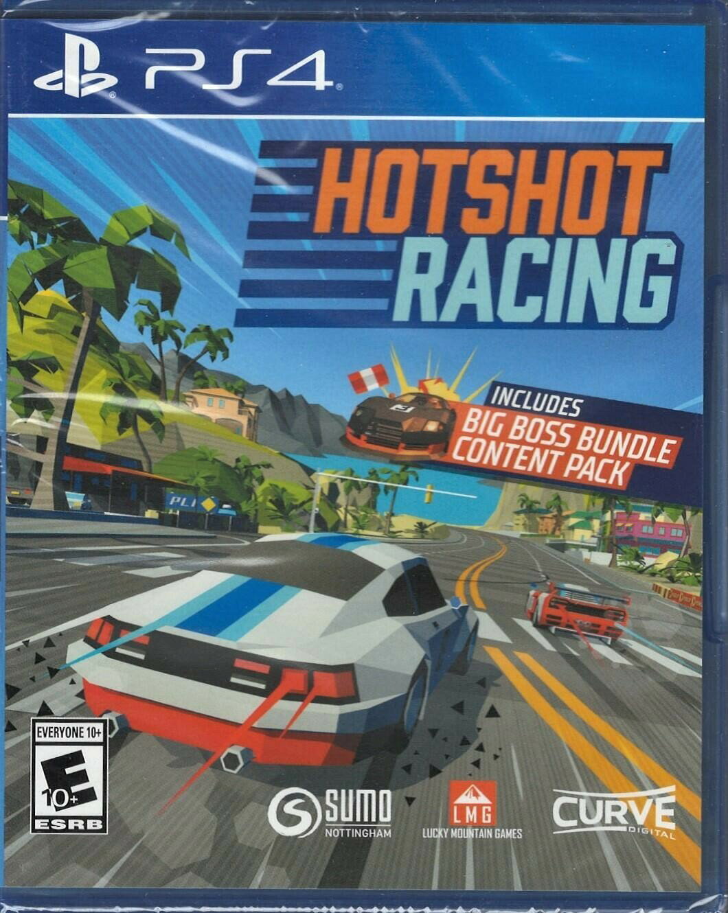 Hotshot Racing - PlayStation 4 北米版 PS4 プレイステーション4 海外版ソフト