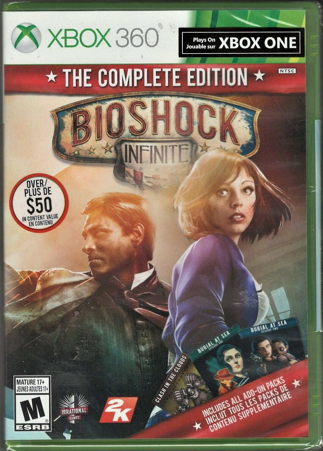 Bioshock Infinite: The Complete Edition Xbox 360 (Brand New Factory Sealed US Ve 北米版 Xbox 360 Xbox360 海外版ソフト