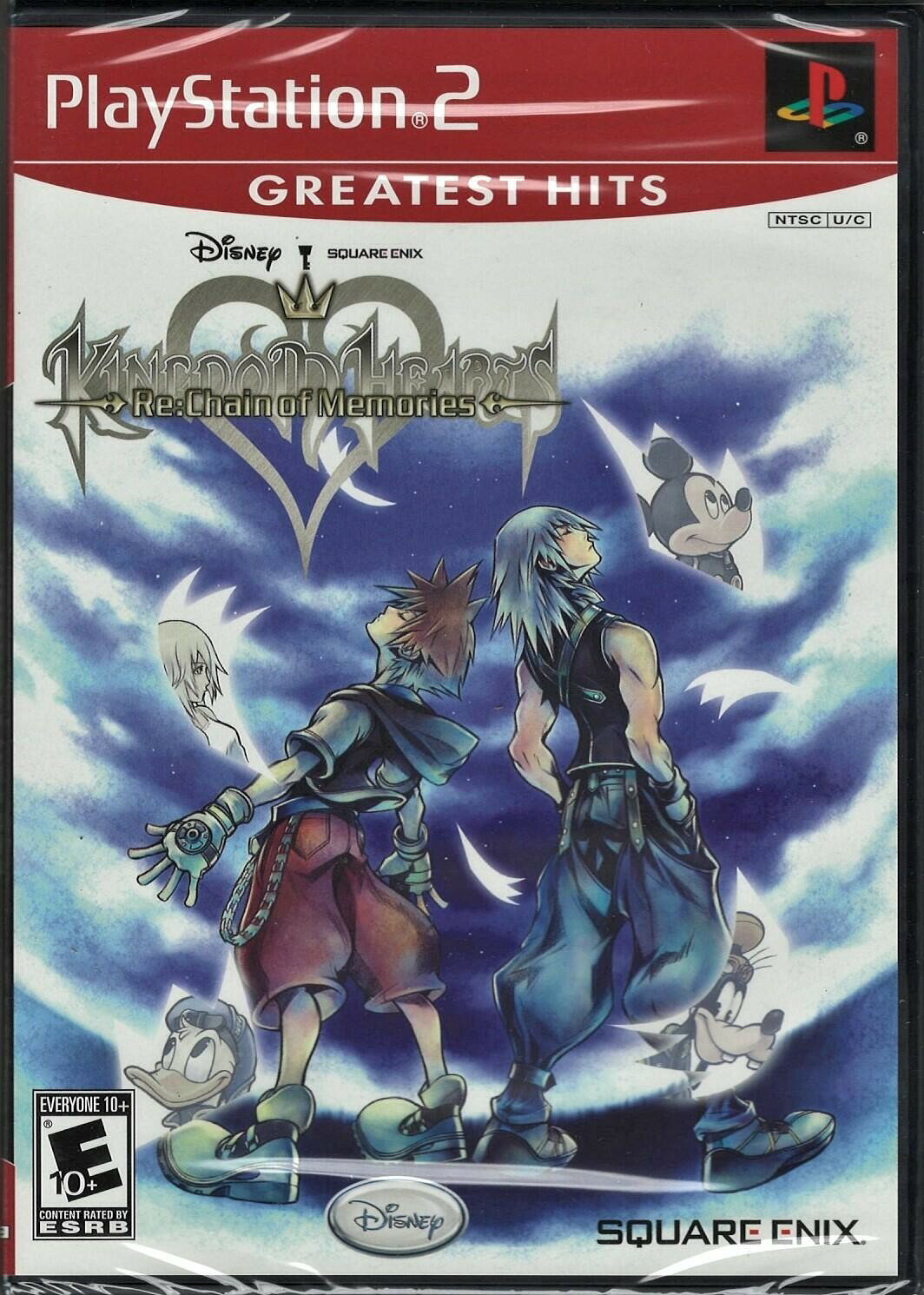 Kingdom Hearts Re: Chain of Memories (Greatest Hits) PS2 (Brand New Factory Seal 北米版 PS2 プレイステーション2 海外版ソフト