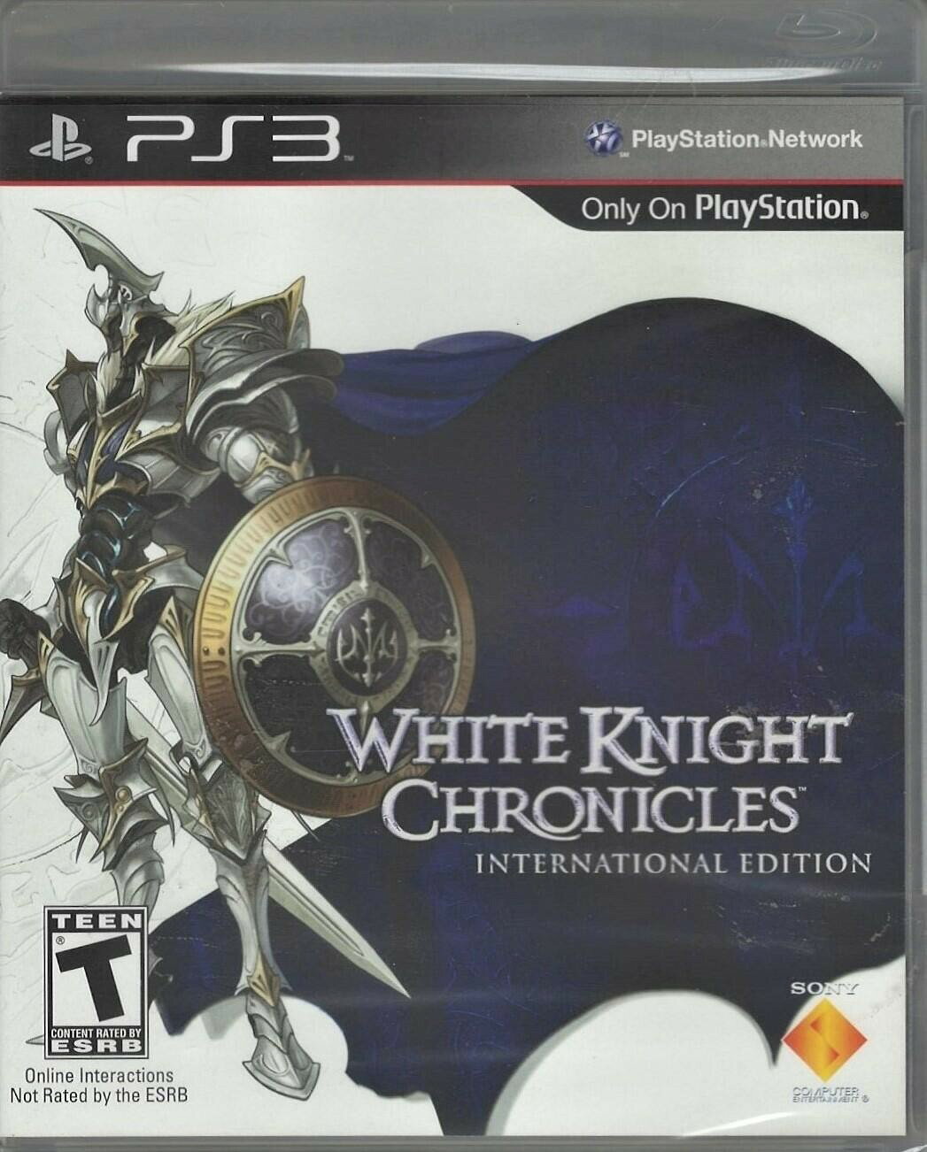 White Knight Chronicles International Edition PS3 (Brand New Factory Sealed US V 北米版 PS3 プレイステーション3 海外版ソフト