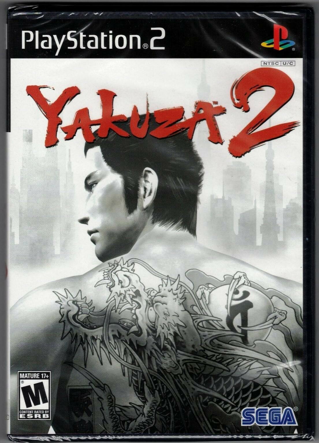 Yakuza 2 PS2 (Brand New Factory Sealed US Version) PlayStation2,Playstation 2 北米版 PS2 プレイステーション2 海外版ソフト