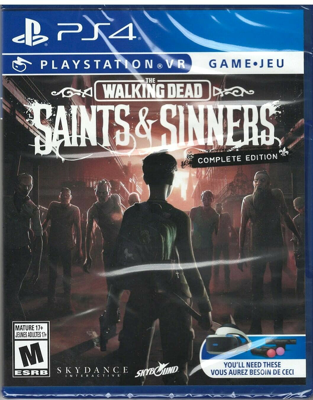 The Walking Dead: Saints & Sinners - The Complete Edition - PlayStation 4 北米版 PS4 プレイステーション4 海外版ソフト