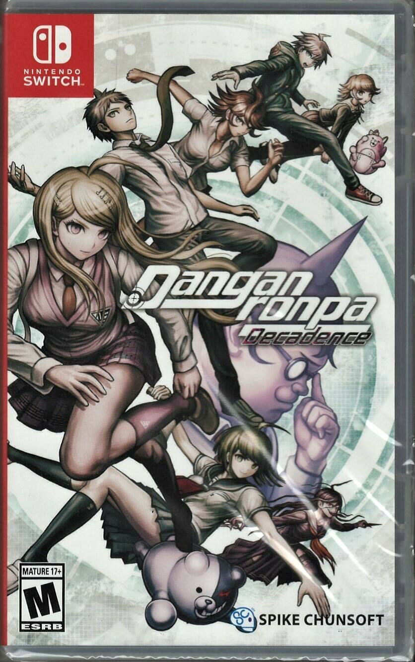 PRODUCT DETAILS 【商品情報】・商品名：Danganronpa Decadence NSW (Brand New Factory Sealed US Version) Nintendo Switch,・対応機種：ニンテンドースイッチ（Switch）・仕様：北米版（NTSC-U/C）・言語：英語【コンディション】・新品未開封の海外直輸入品です。・パッケージに輸送によるスレ・小傷がある場合があります。 ■ 北米版ゲームについてのご注意（必ずお読みください） 【北米版 ゲームについてのご注意】こちらの商品は、北米版（海外仕様）のゲームソフトです。・ニンテンドースイッチ（Switch）本体はリージョンフリーのため、日本国内の本体でもプレイいただけます。・ゲーム内の表示および音声は、基本的に英語です。日本語には対応していない場合があります。・オンライン機能・ダウンロードコンテンツ等は、アカウントの地域により利用できない場合があります。・海外版であることを理由とした返品・交換はお受けできません。 ■ ご注意 ・掲載画像は実物に近い色味になるよう調整しておりますが、ご利用の環境により差異が生じる場合があります。・複数店舗で在庫を共有しているため、ご注文後に在庫切れとなる場合がございます。・海外倉庫からのお取り寄せのため、発送までに数日〜2〜3週間程度かかる場合があります。 ■ 納期についてお届けの目安を必ずご確認ください。 ご注意 海外からの輸入品となります。海外輸送のため、外箱に軽微なスレ等がある場合がございますが、商品本体には影響ございません。 ※在庫状況は仕入先の在庫情報をもとに出来る限り正確に表示しておりますが、取寄せ商品のため、タイミングによりご注文後に欠品・キャンセルとなる場合がございます。