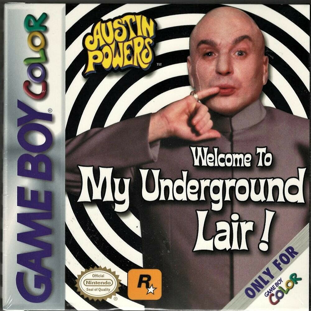 Austin Powers 2: 'Welcome to My Underground Lair' - Game Boy Color 北米版 GBC ゲームボーイカラー 海外版ソフト