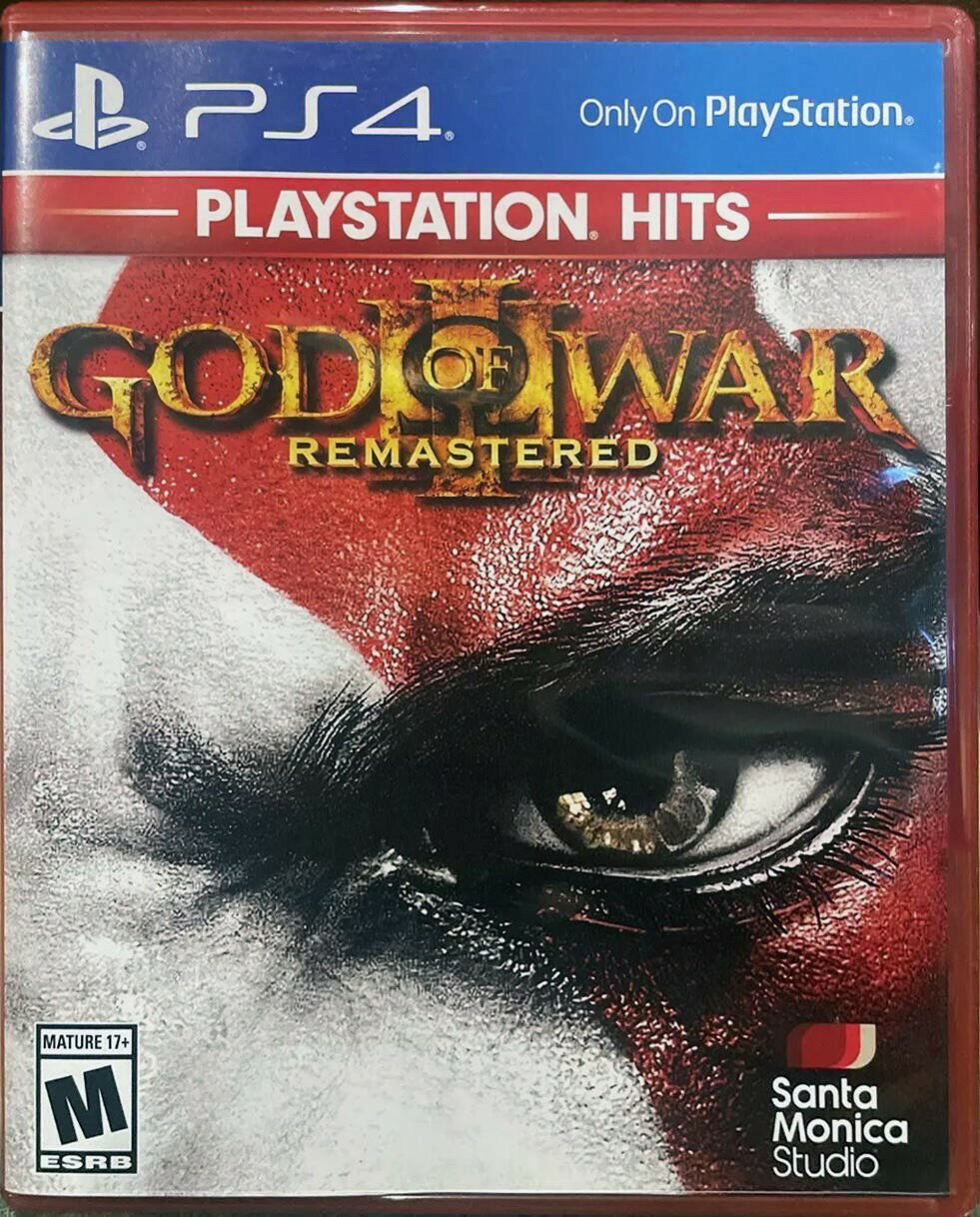 God of War III Remastered (Playstation Hits) - PlayStation 4 北米版 PS4 プレイステーション4 海外版ソフト