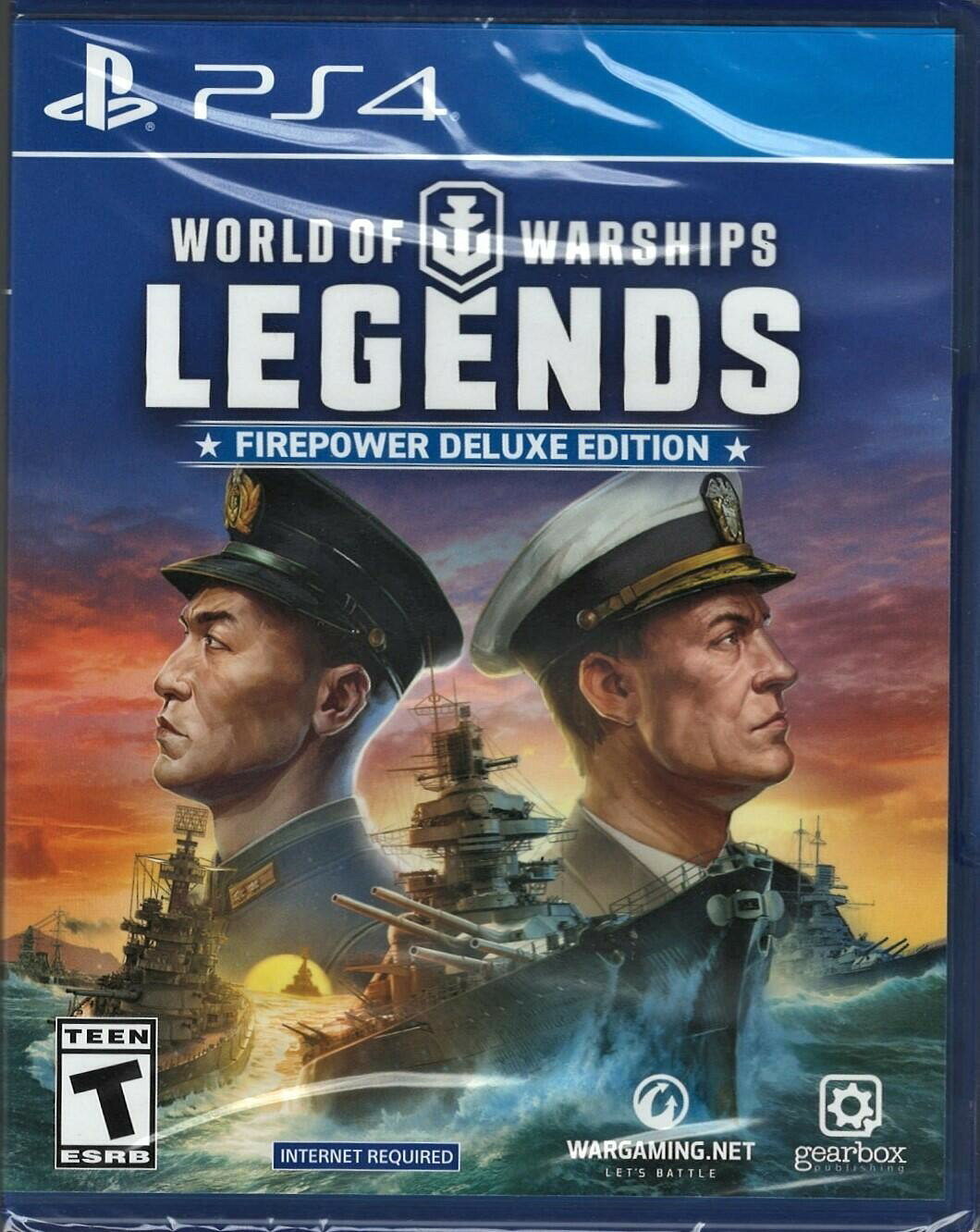 World Of Warships: Legends Firepower Deluxe Edition PS4 (Brand New Factory Seale 北米版 PS4 プレイステーション4 海外版ソフト