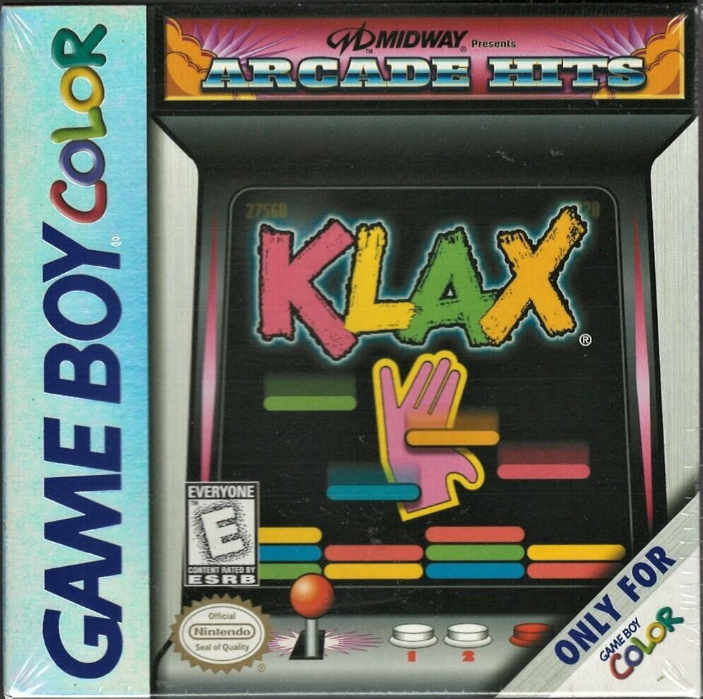 Klax - Game Boy Color 北米版 GBC ゲームボーイカラー 海外版ソフト