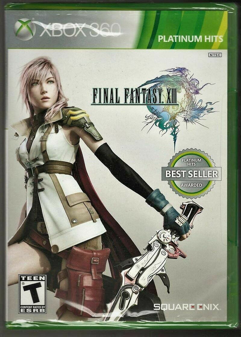 Final Fantasy XIII (Platinum Hits) - Xbox 360 北米版 Xbox 360 Xbox360 海外版ソフト