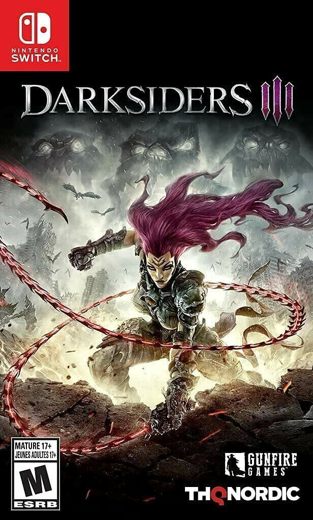 Darksiders III NSW (Brand New Factory Sealed US Version) Nintendo Switch 北米版 Switch ニンテンドースイッチ 海外版ソフト