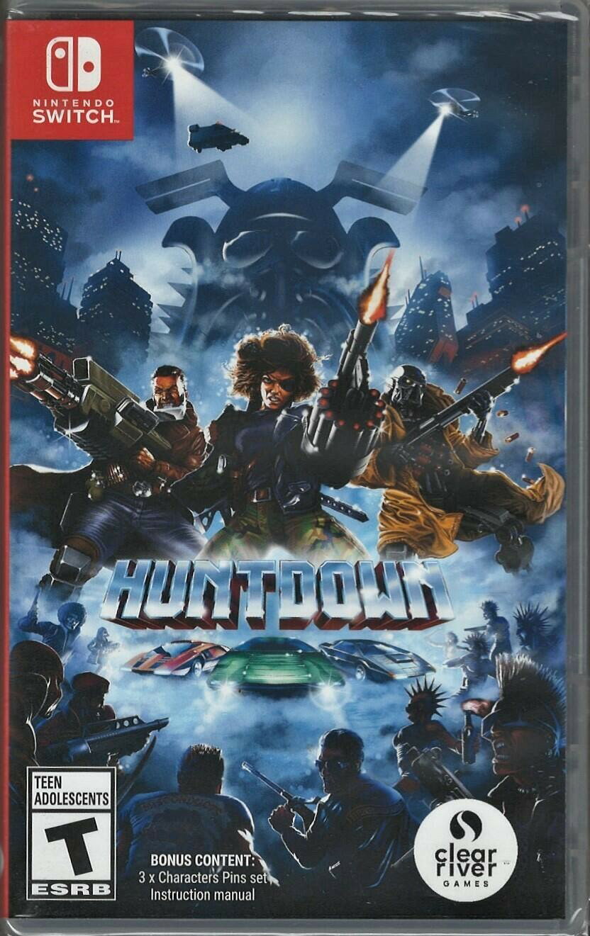 Huntdown NSW (Brand New Factory Sealed US Version) Nintendo Switch,Nintendo Swit 北米版 Switch ニンテンドースイッチ 海外版ソフト