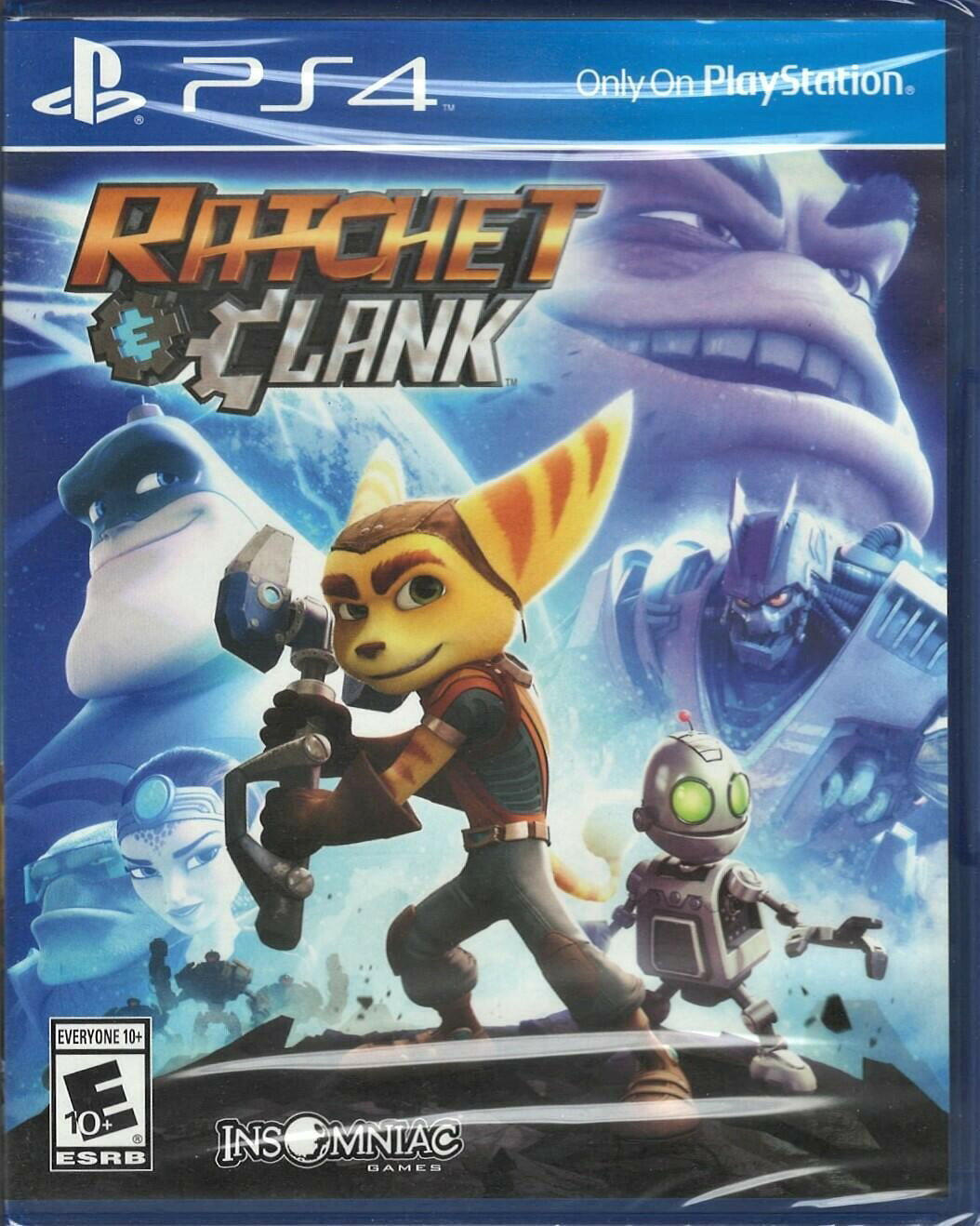 Ratchet & Clank PS4 (Brand New Factory Sealed US Version) PlayStation 4, playsta 北米版 PS4 プレイステーション4 海外版ソフト