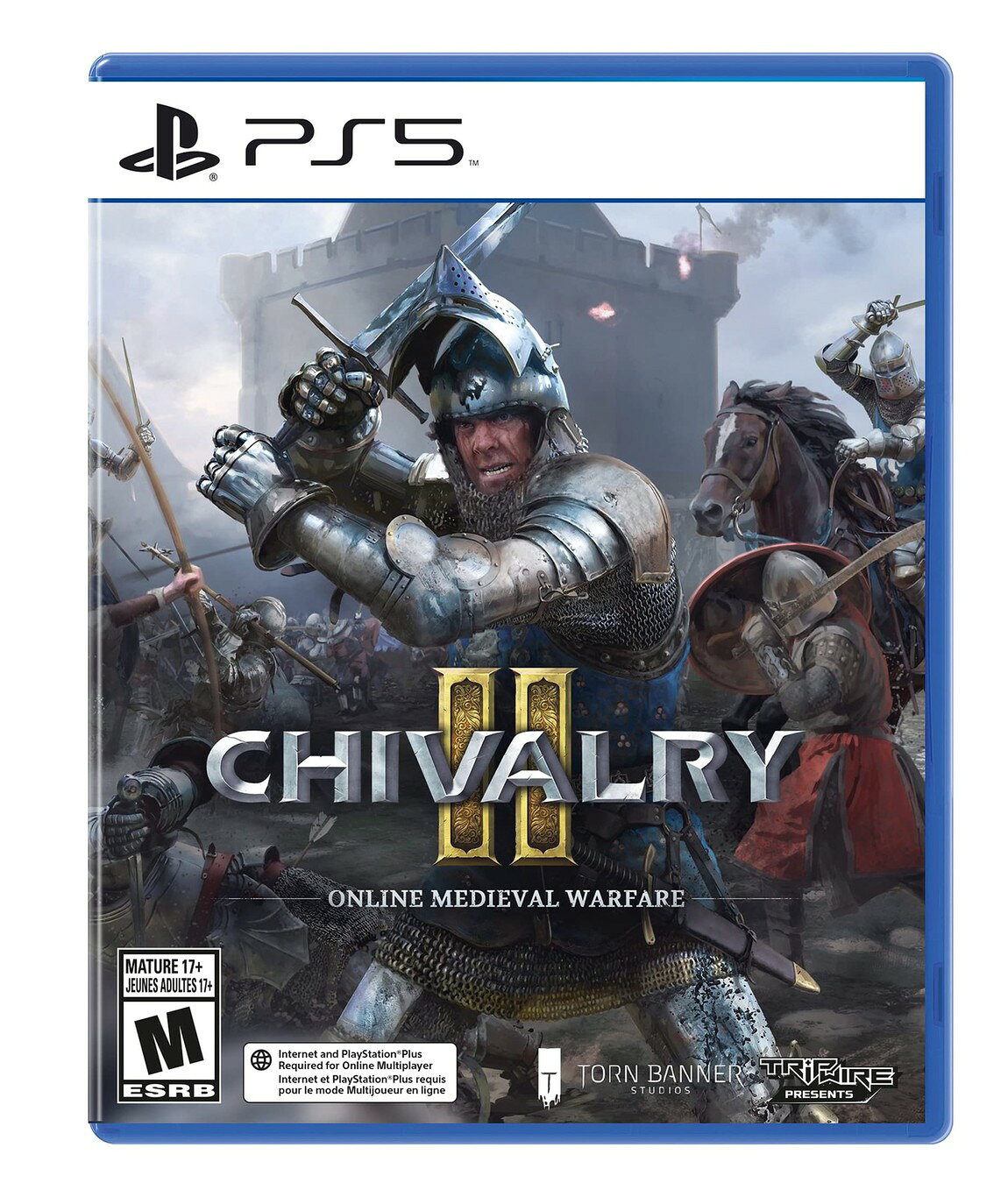 PRODUCT DETAILS 【商品情報】・商品名：Chivalry 2 - PlayStation 5・対応機種：プレイステーション5（PS5）・仕様：北米版（NTSC-U/C）・言語：英語【コンディション】・新品未開封の海外直輸入品です。・パッケージに輸送によるスレ・小傷がある場合があります。 ■ 北米版ゲームについてのご注意（必ずお読みください） 【北米版 ゲームについてのご注意】こちらの商品は、北米版（海外仕様）のゲームソフトです。・プレイステーション5（PS5）本体はリージョンフリーのため、日本国内の本体でもプレイいただけます。・ゲーム内の表示および音声は、基本的に英語です。日本語には対応していない場合があります。・オンライン機能・ダウンロードコンテンツ等は、アカウントの地域により利用できない場合があります。・海外版であることを理由とした返品・交換はお受けできません。 ■ ご注意 ・掲載画像は実物に近い色味になるよう調整しておりますが、ご利用の環境により差異が生じる場合があります。・複数店舗で在庫を共有しているため、ご注文後に在庫切れとなる場合がございます。・海外倉庫からのお取り寄せのため、発送までに数日〜2〜3週間程度かかる場合があります。 ■ 納期についてお届けの目安を必ずご確認ください。 ご注意 海外からの輸入品となります。海外輸送のため、外箱に軽微なスレ等がある場合がございますが、商品本体には影響ございません。 ※在庫状況は仕入先の在庫情報をもとに出来る限り正確に表示しておりますが、取寄せ商品のため、タイミングによりご注文後に欠品・キャンセルとなる場合がございます。