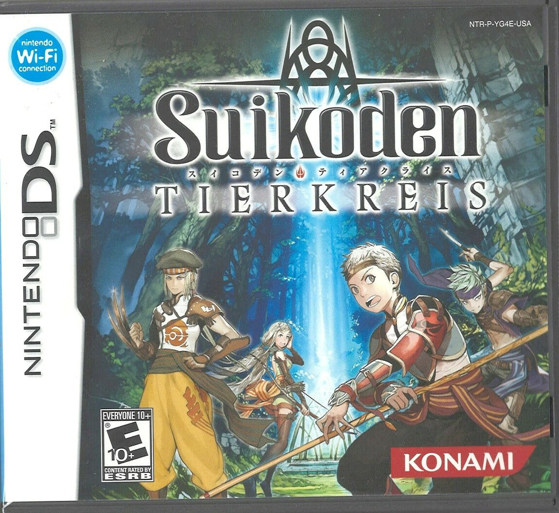 PRODUCT DETAILS 【商品情報】・商品名：Suikoden: Tierkreis - Nintendo DS・対応機種：ニンテンドーDS（DS）・仕様：北米版（NTSC-U/C）・言語：英語【コンディション】・新品未開封の海外直輸入品です。・パッケージに輸送によるスレ・小傷がある場合があります。 ■ 北米版ゲームについてのご注意（必ずお読みください） 【北米版 ゲームについてのご注意】こちらの商品は、北米版（海外仕様）のゲームソフトです。・ニンテンドーDS（DS）本体はリージョンフリーのため、日本国内の本体でもプレイいただけます。・ゲーム内の表示および音声は、基本的に英語です。日本語には対応していない場合があります。・オンライン機能・ダウンロードコンテンツ等は、アカウントの地域により利用できない場合があります。・海外版であることを理由とした返品・交換はお受けできません。 ■ ご注意 ・掲載画像は実物に近い色味になるよう調整しておりますが、ご利用の環境により差異が生じる場合があります。・複数店舗で在庫を共有しているため、ご注文後に在庫切れとなる場合がございます。・海外倉庫からのお取り寄せのため、発送までに数日〜2〜3週間程度かかる場合があります。 ■ 納期についてお届けの目安を必ずご確認ください。 ご注意 海外からの輸入品となります。海外輸送のため、外箱に軽微なスレ等がある場合がございますが、商品本体には影響ございません。 ※在庫状況は仕入先の在庫情報をもとに出来る限り正確に表示しておりますが、取寄せ商品のため、タイミングによりご注文後に欠品・キャンセルとなる場合がございます。