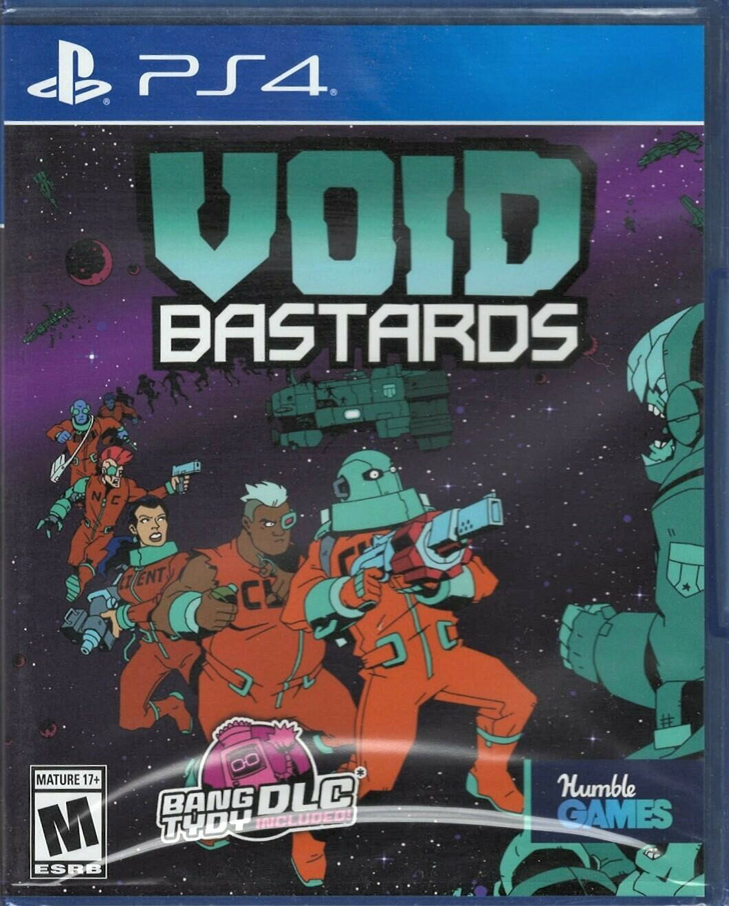 PRODUCT DETAILS 【商品情報】・商品名：Void Bastards - PlayStation 4・対応機種：プレイステーション4（PS4）・仕様：北米版（NTSC-U/C）・言語：英語【コンディション】・新品未開封の海外直輸入品です。・パッケージに輸送によるスレ・小傷がある場合があります。 ■ 北米版ゲームについてのご注意（必ずお読みください） 【北米版 ゲームについてのご注意】こちらの商品は、北米版（海外仕様）のゲームソフトです。・プレイステーション4（PS4）本体はリージョンフリーのため、日本国内の本体でもプレイいただけます。・ゲーム内の表示および音声は、基本的に英語です。日本語には対応していない場合があります。・オンライン機能・ダウンロードコンテンツ等は、アカウントの地域により利用できない場合があります。・海外版であることを理由とした返品・交換はお受けできません。 ■ ご注意 ・掲載画像は実物に近い色味になるよう調整しておりますが、ご利用の環境により差異が生じる場合があります。・複数店舗で在庫を共有しているため、ご注文後に在庫切れとなる場合がございます。・海外倉庫からのお取り寄せのため、発送までに数日〜2〜3週間程度かかる場合があります。 ■ 納期についてお届けの目安を必ずご確認ください。 ご注意 海外からの輸入品となります。海外輸送のため、外箱に軽微なスレ等がある場合がございますが、商品本体には影響ございません。 ※在庫状況は仕入先の在庫情報をもとに出来る限り正確に表示しておりますが、取寄せ商品のため、タイミングによりご注文後に欠品・キャンセルとなる場合がございます。