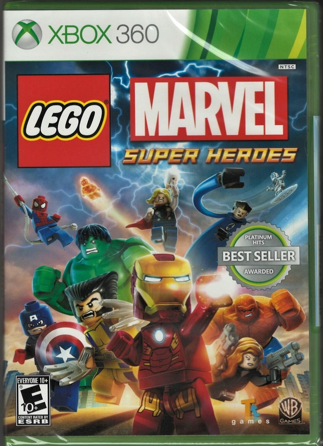 LEGO Marvel Super Heroes (Platinum Hits) Xbox 360 (Brand New Factory Sealed US V 北米版 Xbox 360 Xbox360 海外版ソフト