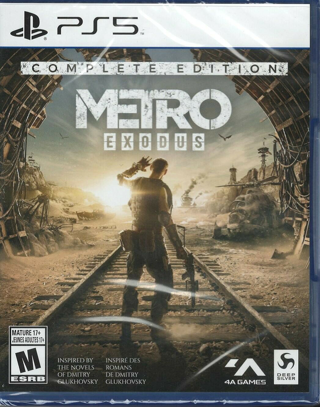 Metro Exodus: Complete Edition - PlayStation 5 北米版 PS5 プレイステーション5 海外版ソフト