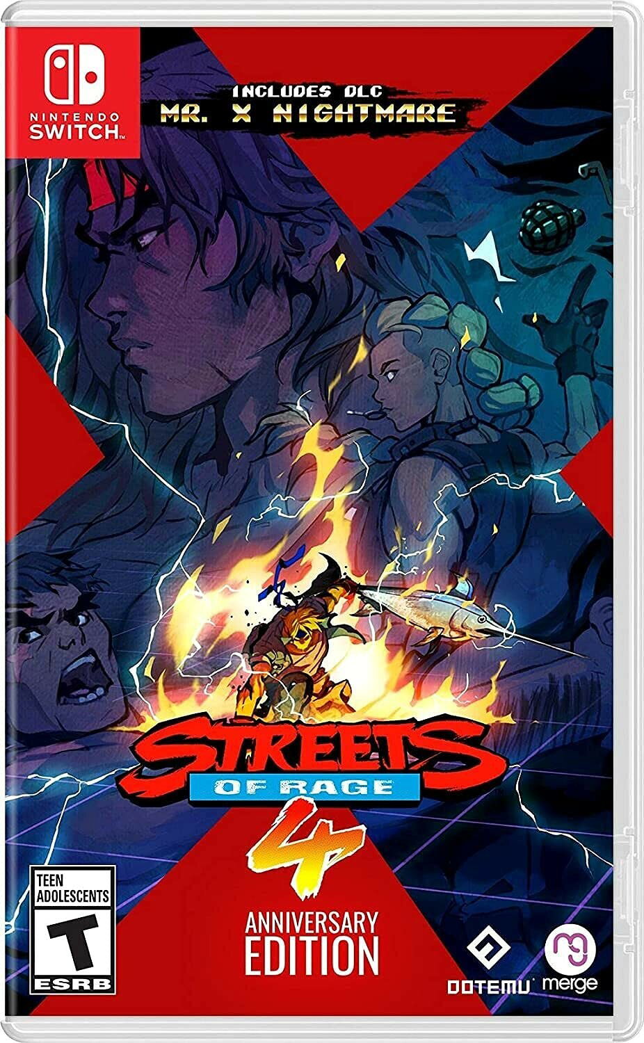 Streets of Rage 4 - Anniversary Edition - Nintendo Switch 北米版 Switch ニンテンドースイッチ 海外版ソフト