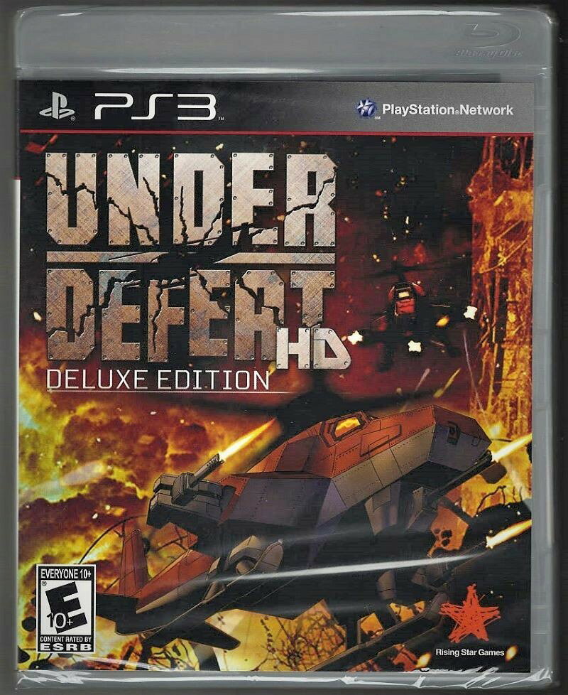 Under Defeat HD Deluxe PS3 (Brand New Factory Sealed US Version) PlayStation 3, 北米版 PS3 プレイステーション3 海外版ソフト