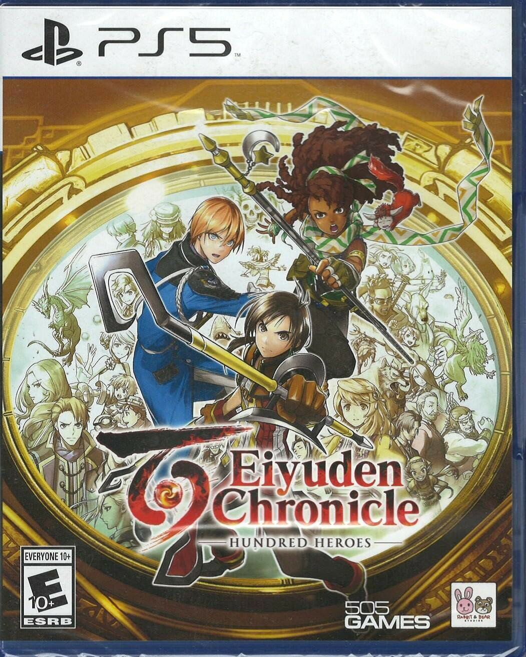 Eiyuden Chronicle: Hundred Heroes - PlayStation 5 北米版 PS5 プレイステーション5 海外版ソフト