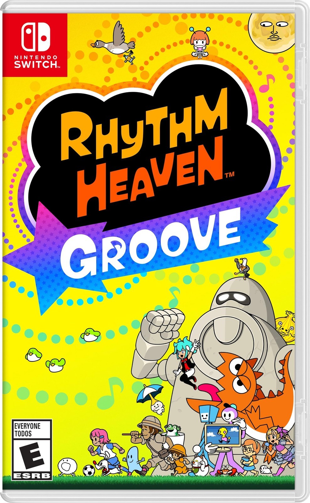 PRODUCT DETAILS 【商品情報】・商品名：Rhythm Heaven Groove - Nintendo Switch・対応機種：ニンテンドースイッチ（Switch）・仕様：北米版（NTSC-U/C）・言語：英語【コンディション】・新品未開封の海外直輸入品です。・パッケージに輸送によるスレ・小傷がある場合があります。 ■ 北米版ゲームについてのご注意（必ずお読みください） 【北米版 ゲームについてのご注意】こちらの商品は、北米版（海外仕様）のゲームソフトです。・ニンテンドースイッチ（Switch）本体はリージョンフリーのため、日本国内の本体でもプレイいただけます。・ゲーム内の表示および音声は、基本的に英語です。日本語には対応していない場合があります。・オンライン機能・ダウンロードコンテンツ等は、アカウントの地域により利用できない場合があります。・海外版であることを理由とした返品・交換はお受けできません。 ■ ご注意 ・掲載画像は実物に近い色味になるよう調整しておりますが、ご利用の環境により差異が生じる場合があります。・複数店舗で在庫を共有しているため、ご注文後に在庫切れとなる場合がございます。・海外倉庫からのお取り寄せのため、発送までに数日〜2〜3週間程度かかる場合があります。 ■ 納期についてお届けの目安を必ずご確認ください。 ご注意 海外からの輸入品となります。海外輸送のため、外箱に軽微なスレ等がある場合がございますが、商品本体には影響ございません。 ※在庫状況は仕入先の在庫情報をもとに出来る限り正確に表示しておりますが、取寄せ商品のため、タイミングによりご注文後に欠品・キャンセルとなる場合がございます。
