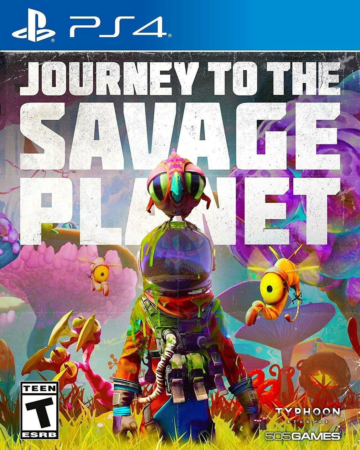 Journey to the Savage Planet - PlayStation 4 北米版 PS4 プレイステーション4 海外版ソフト