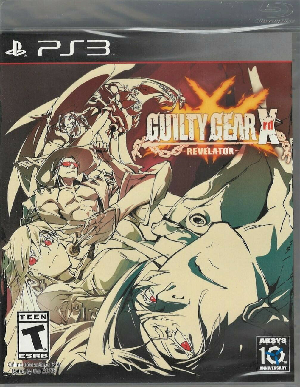 Guilty Gear Xrd -Revelator- PS3 (Brand New Factory Sealed US Version) PlayStatio 北米版 PS3 プレイステーション3 海外版ソフト
