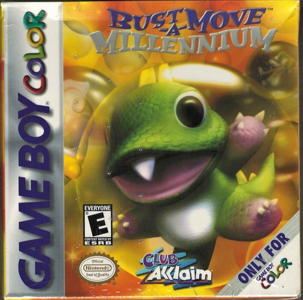 PRODUCT DETAILS 【商品情報】・商品名：Bust a Move Millennium - Game Boy Color・対応機種：ゲームボーイカラー（GBC）・仕様：北米版（NTSC-U/C）・言語：英語【コンディション】・新品未開封の海外直輸入品です。・パッケージに輸送によるスレ・小傷がある場合があります。 ■ 北米版ゲームについてのご注意（必ずお読みください） 【北米版 ゲームについてのご注意】こちらの商品は、北米版（海外仕様）のゲームソフトです。・ゲームボーイカラー（GBC）本体はリージョンフリーのため、日本国内の本体でもプレイいただけます。・ゲーム内の表示および音声は、基本的に英語です。日本語には対応していない場合があります。・オンライン機能・ダウンロードコンテンツ等は、アカウントの地域により利用できない場合があります。・海外版であることを理由とした返品・交換はお受けできません。 ■ ご注意 ・掲載画像は実物に近い色味になるよう調整しておりますが、ご利用の環境により差異が生じる場合があります。・複数店舗で在庫を共有しているため、ご注文後に在庫切れとなる場合がございます。・海外倉庫からのお取り寄せのため、発送までに数日〜2〜3週間程度かかる場合があります。 ■ 納期についてお届けの目安を必ずご確認ください。 ご注意 海外からの輸入品となります。海外輸送のため、外箱に軽微なスレ等がある場合がございますが、商品本体には影響ございません。 ※在庫状況は仕入先の在庫情報をもとに出来る限り正確に表示しておりますが、取寄せ商品のため、タイミングによりご注文後に欠品・キャンセルとなる場合がございます。