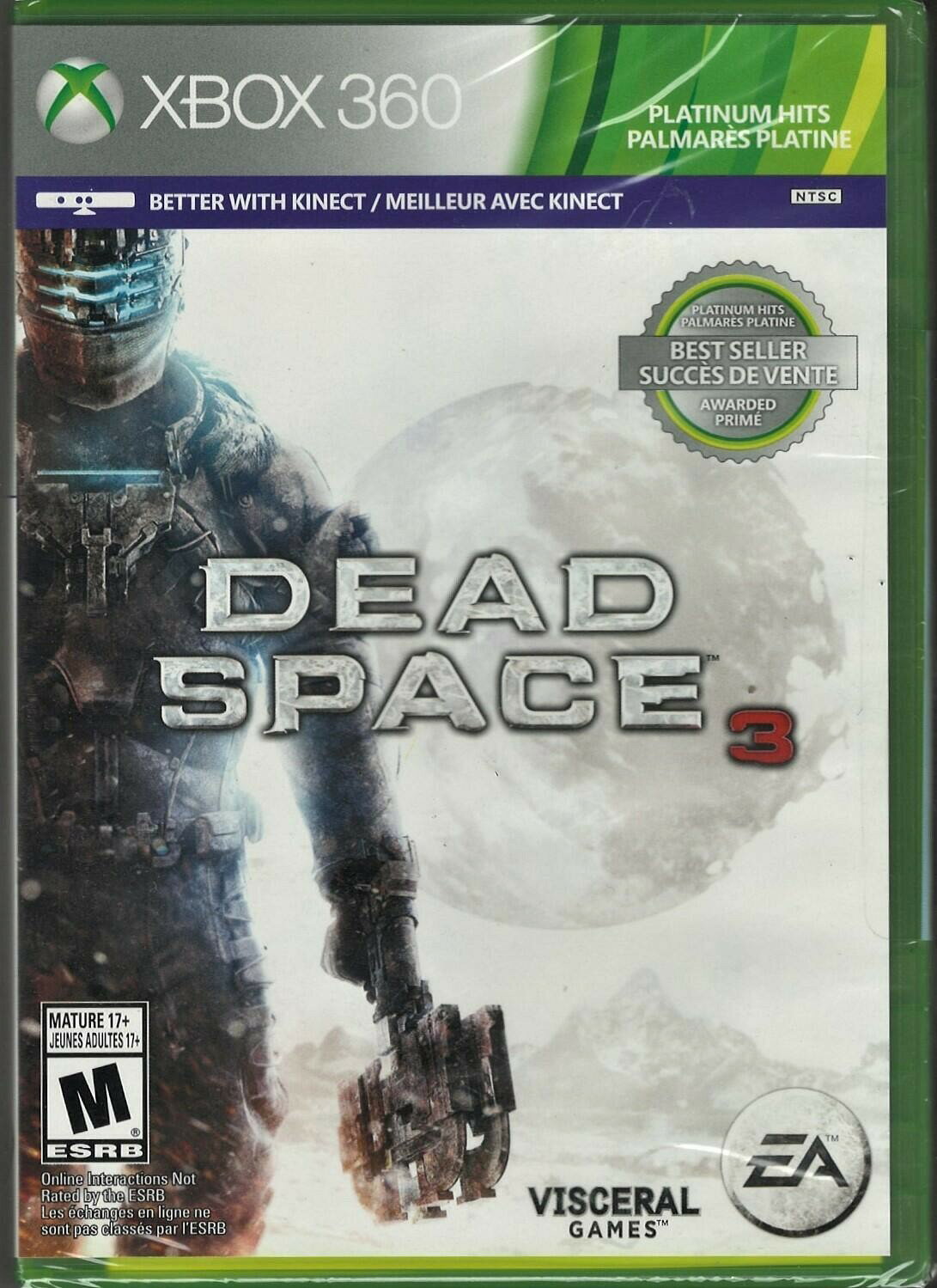 Dead Space 3 (Platinum Hits) Xbox 360 (Brand New Factory Sealed US Version) Xbox 北米版 Xbox 360 Xbox360 海外版ソフト