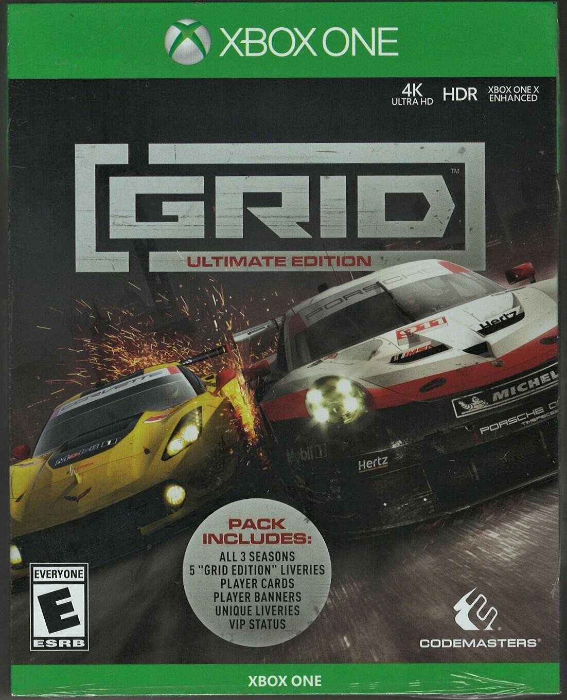 Grid - Ultimate Edition Xbox One (Brand New Factory Sealed US Version) Xbox One, 北米版 Xbox One Xbox One 海外版ソフト