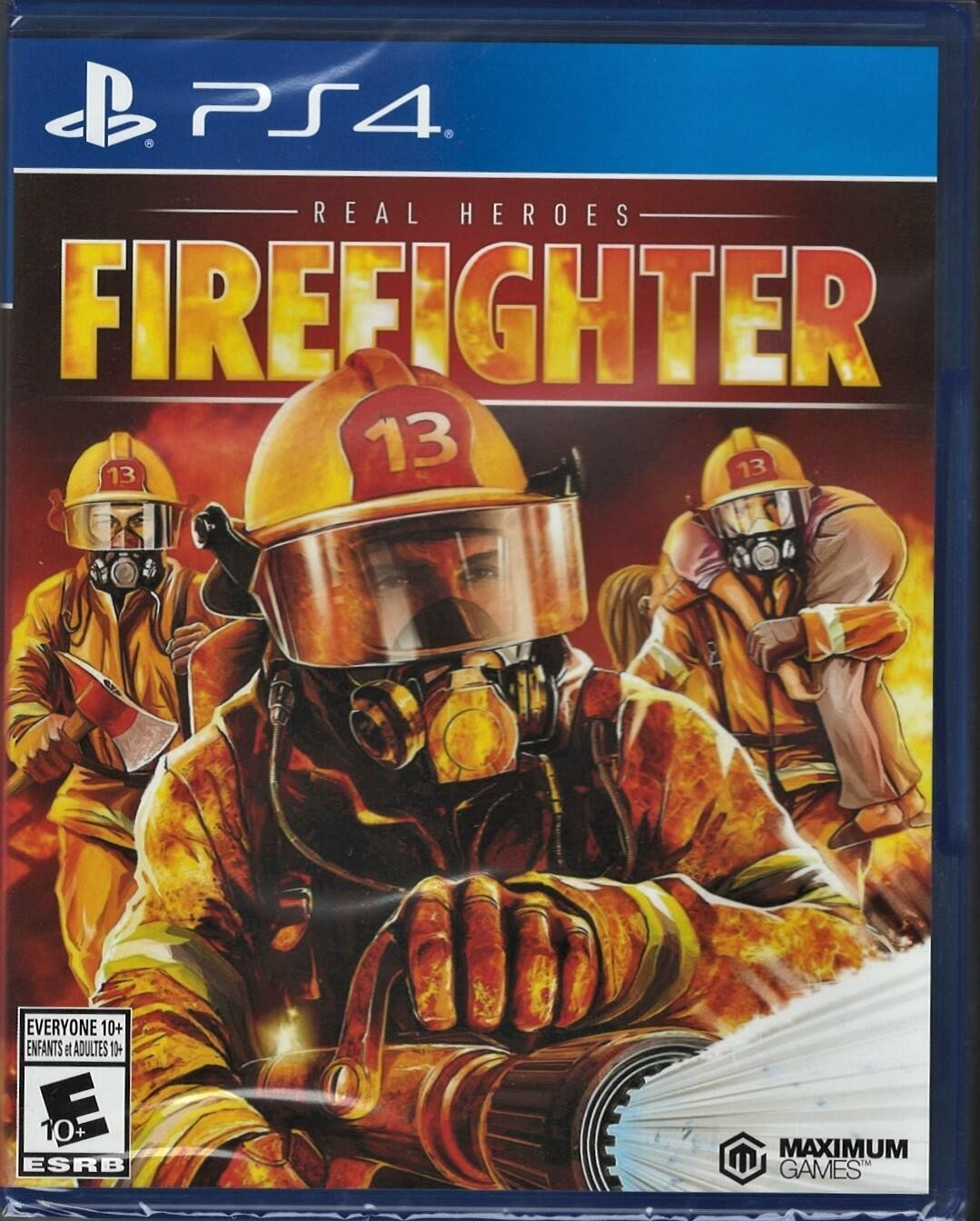 PRODUCT DETAILS 【商品情報】・商品名：Real Heroes Firefighter - PlayStation 4・対応機種：プレイステーション4（PS4）・仕様：北米版（NTSC-U/C）・言語：英語【コンディション】・新品未開封の海外直輸入品です。・パッケージに輸送によるスレ・小傷がある場合があります。 ■ 北米版ゲームについてのご注意（必ずお読みください） 【北米版 ゲームについてのご注意】こちらの商品は、北米版（海外仕様）のゲームソフトです。・プレイステーション4（PS4）本体はリージョンフリーのため、日本国内の本体でもプレイいただけます。・ゲーム内の表示および音声は、基本的に英語です。日本語には対応していない場合があります。・オンライン機能・ダウンロードコンテンツ等は、アカウントの地域により利用できない場合があります。・海外版であることを理由とした返品・交換はお受けできません。 ■ ご注意 ・掲載画像は実物に近い色味になるよう調整しておりますが、ご利用の環境により差異が生じる場合があります。・複数店舗で在庫を共有しているため、ご注文後に在庫切れとなる場合がございます。・海外倉庫からのお取り寄せのため、発送までに数日〜2〜3週間程度かかる場合があります。 ■ 納期についてお届けの目安を必ずご確認ください。 ご注意 海外からの輸入品となります。海外輸送のため、外箱に軽微なスレ等がある場合がございますが、商品本体には影響ございません。 ※在庫状況は仕入先の在庫情報をもとに出来る限り正確に表示しておりますが、取寄せ商品のため、タイミングによりご注文後に欠品・キャンセルとなる場合がございます。
